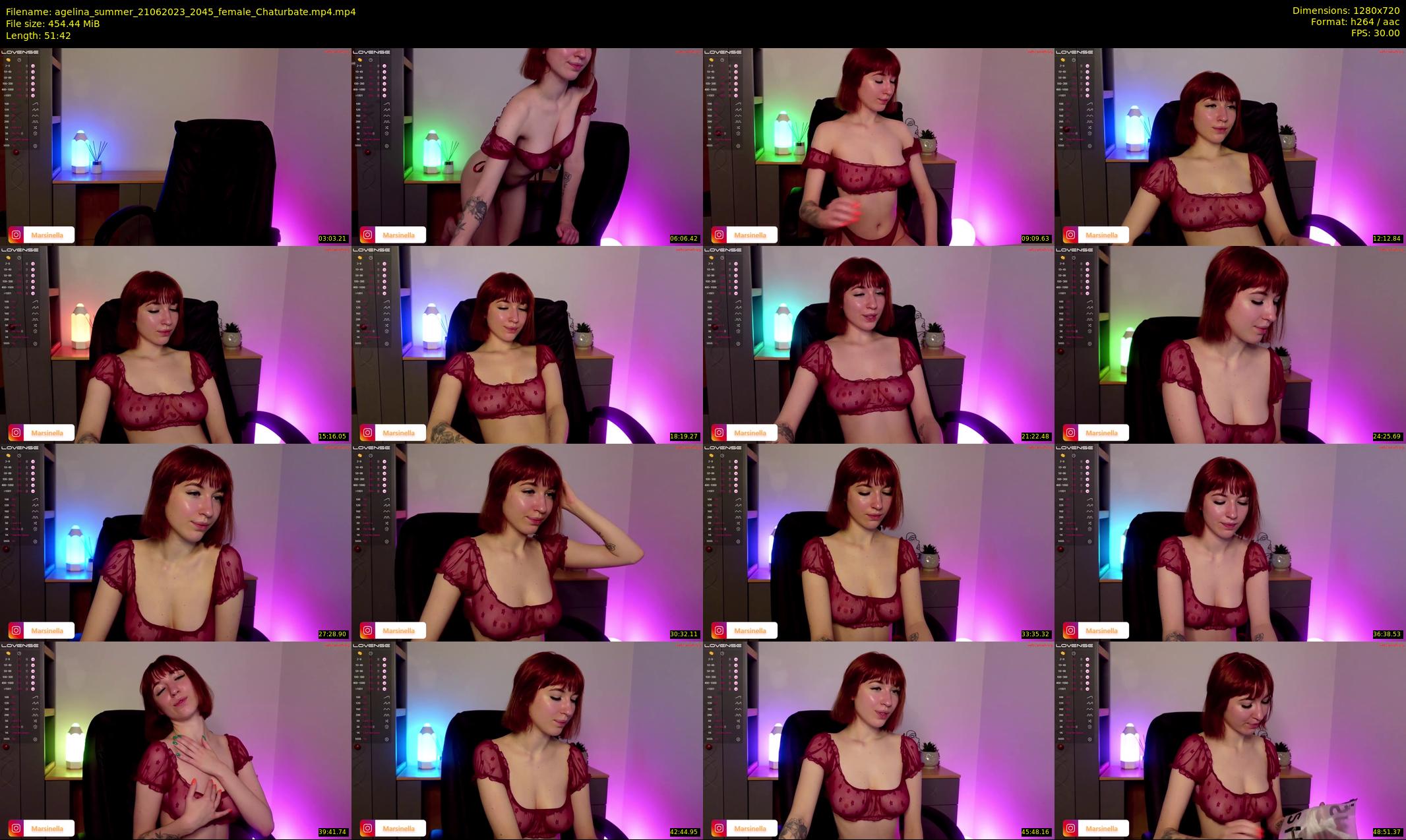 agelina_summer — 52 minute Chaturbate female cam show recording, 720p, Jun 21, 2023