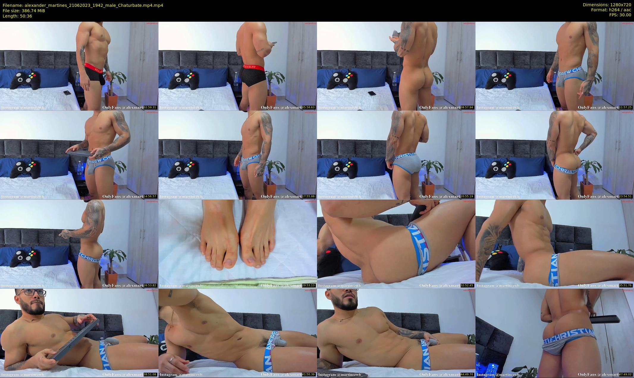 alexander_martines — 51 minute Chaturbate male cam show recording, 720p, Jun 21, 2023