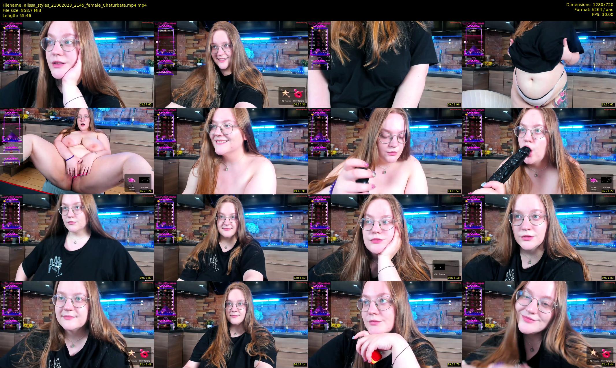 alissa_styles — 56 minute Chaturbate female cam show recording, 720p, Jun 21, 2023