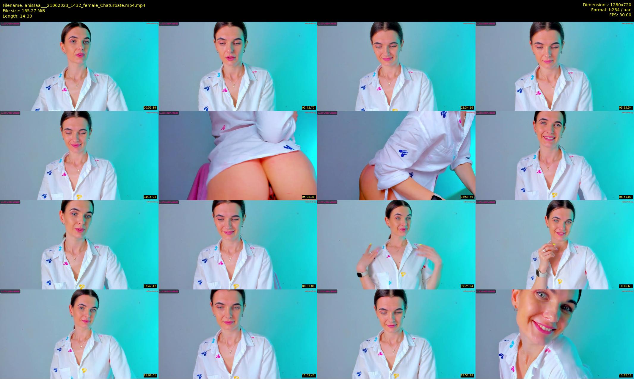 anissaa__ — 15 minute Chaturbate female cam show recording, 720p, Jun 21, 2023