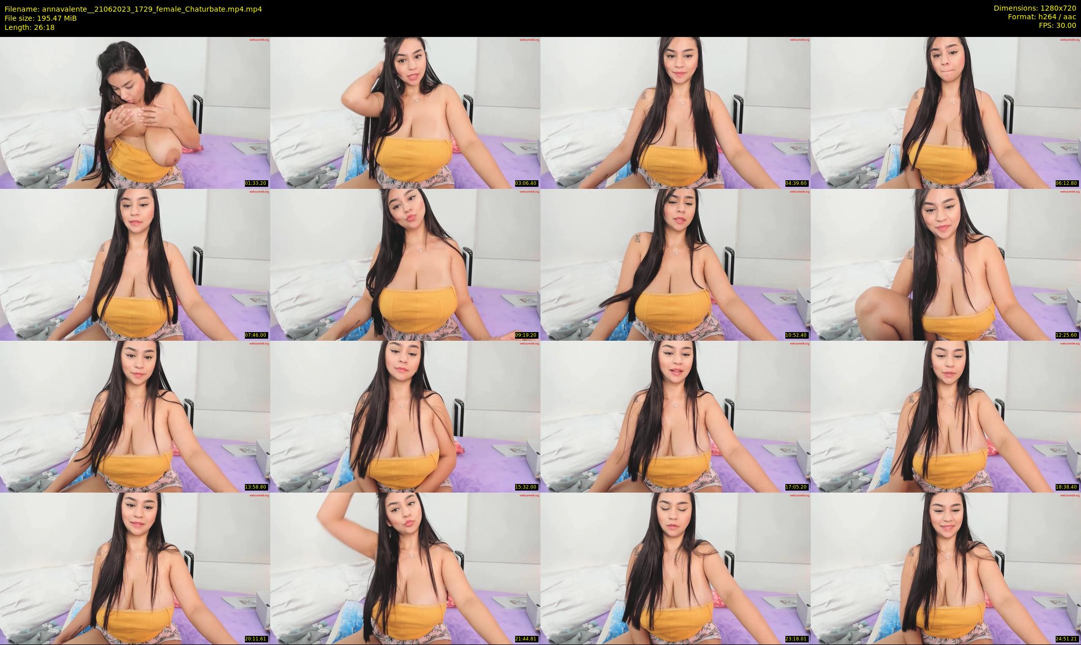annavalente_ — 27 minute Chaturbate female cam show recording, 720p, Jun 21, 2023