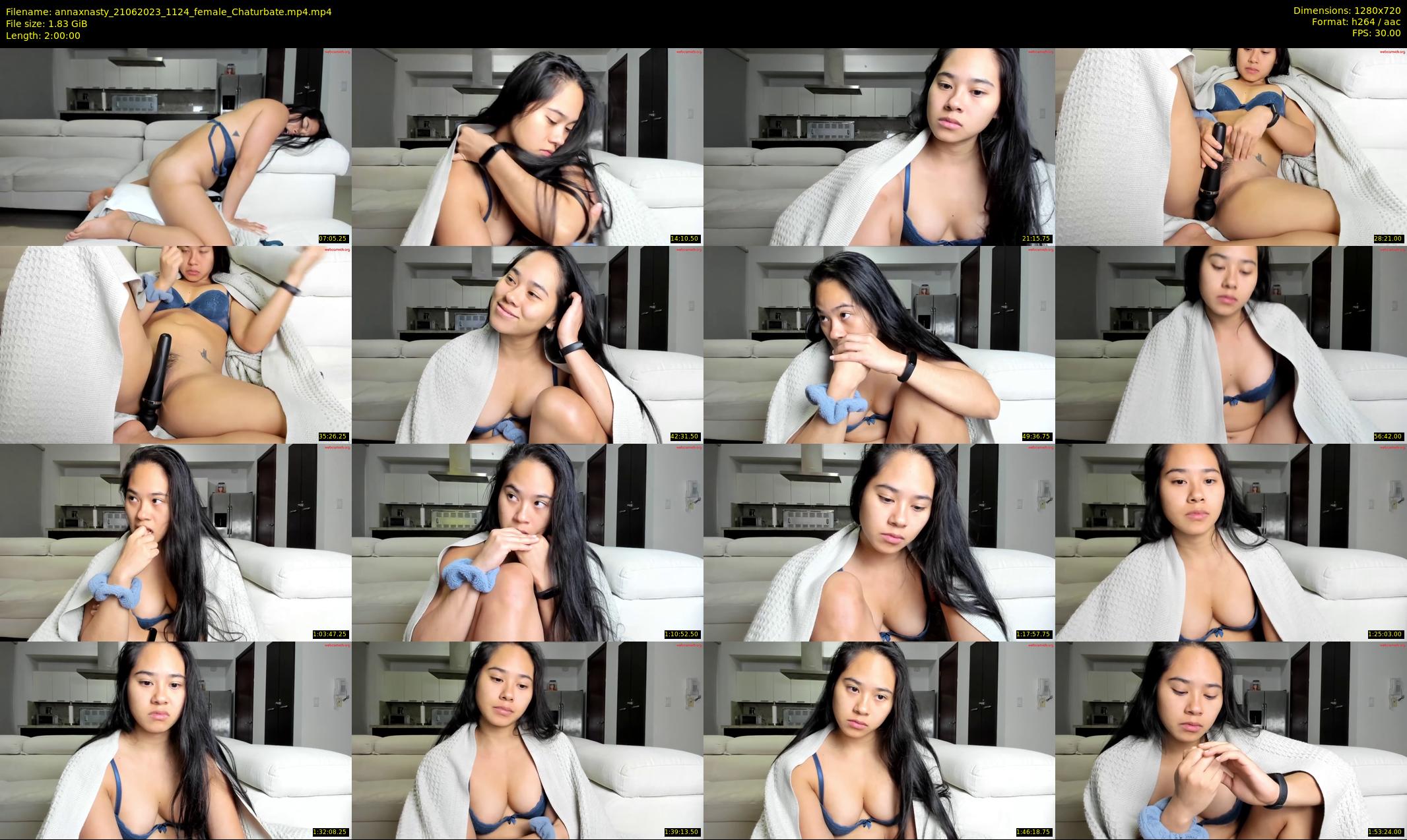 annaxnasty — 120 minute Chaturbate female cam show recording, 720p, Jun 21, 2023