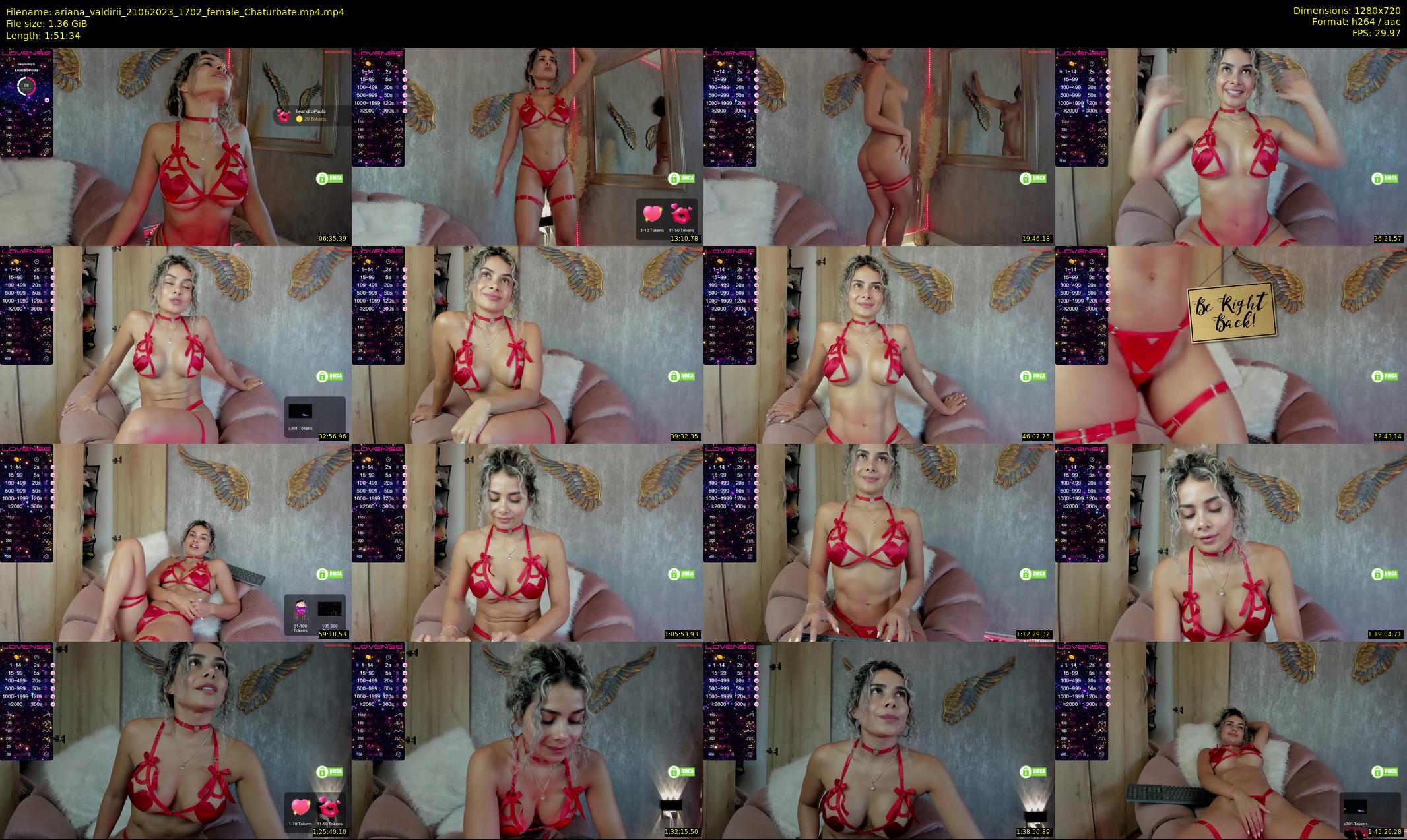 ariana_valdirii — 112 minute Chaturbate female cam show recording, 720p, Jun 21, 2023