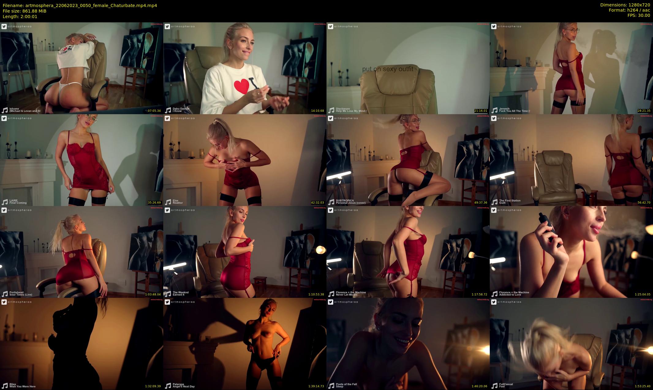 artmosphera — 121 minute Chaturbate female cam show recording, 720p, Jun 22, 2023