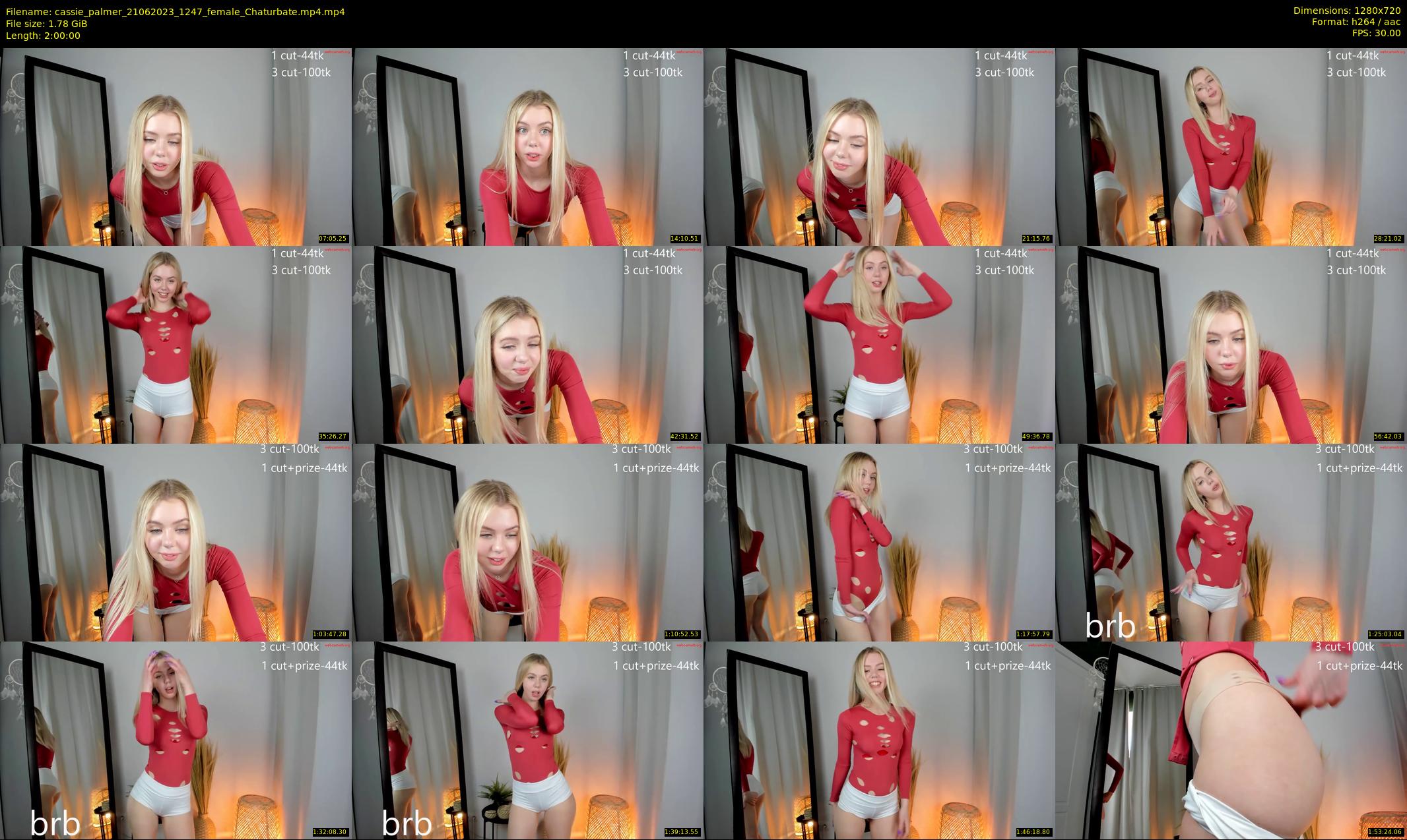 cassie_palmer — 120 minute Chaturbate female cam show recording, 720p, Jun 21, 2023