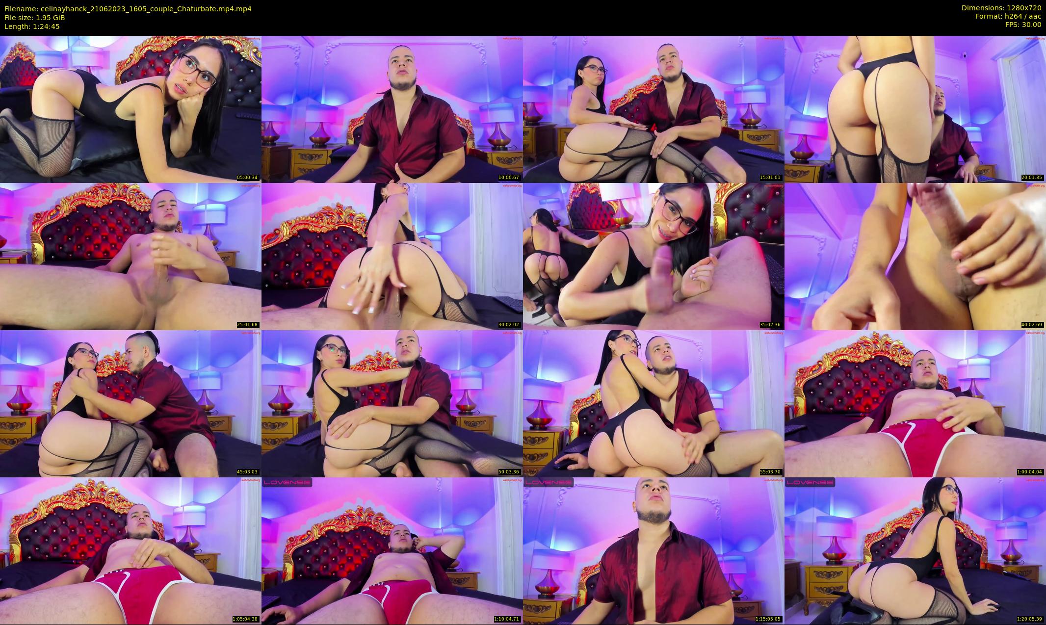 celinayhanck — 85 minute Chaturbate couple cam show recording, 720p, Jun 21, 2023