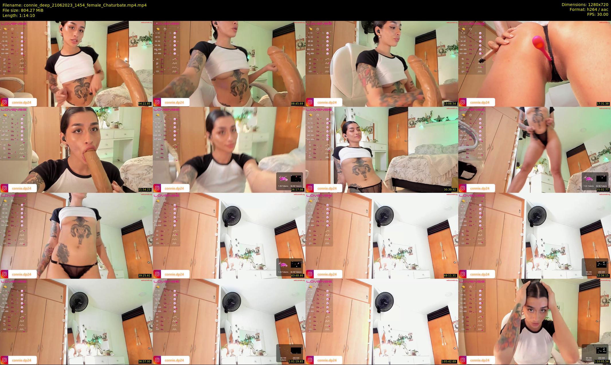 connie_deep — 75 minute Chaturbate female cam show recording, 720p, Jun 21, 2023