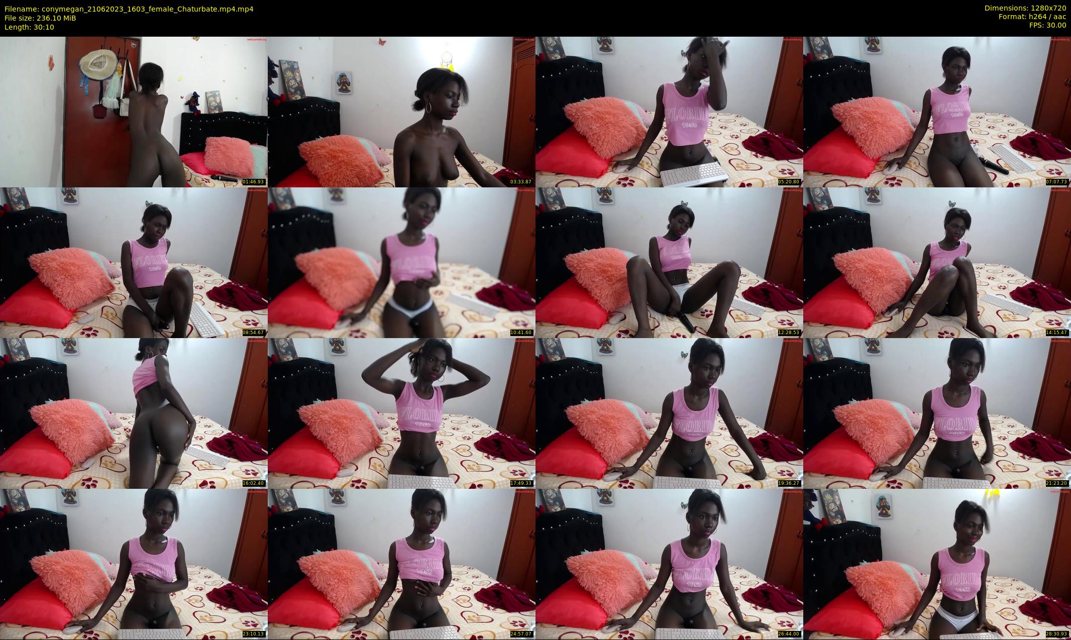 conymegan — 31 minute Chaturbate female cam show recording, 720p, Jun 21, 2023