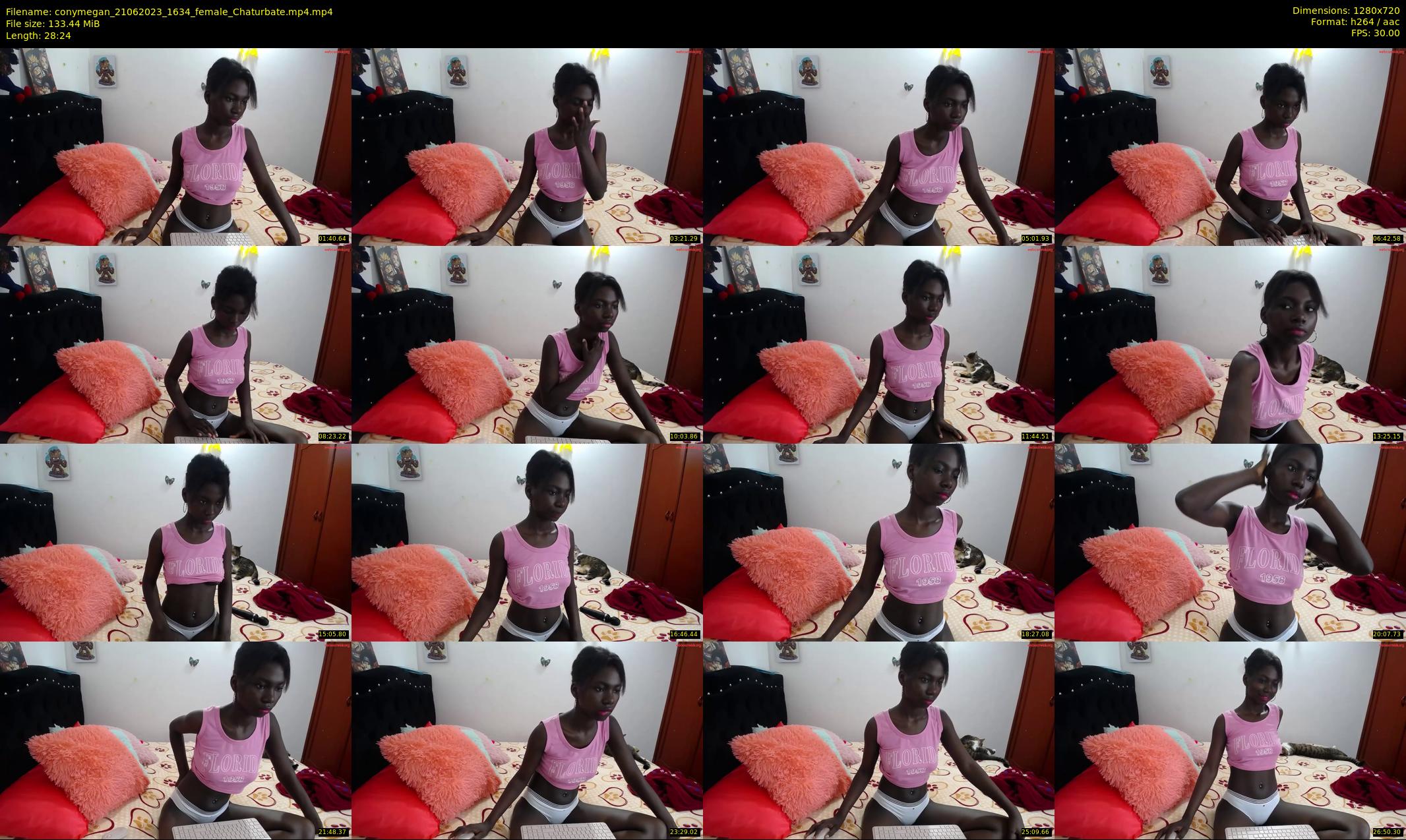conymegan — 29 minute Chaturbate female cam show recording, 720p, Jun 21, 2023