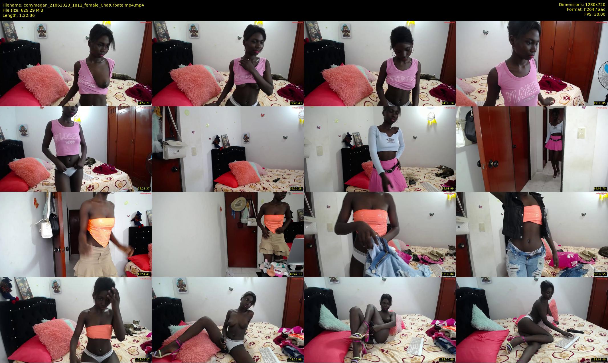 conymegan — 83 minute Chaturbate female cam show recording, 720p, Jun 21, 2023