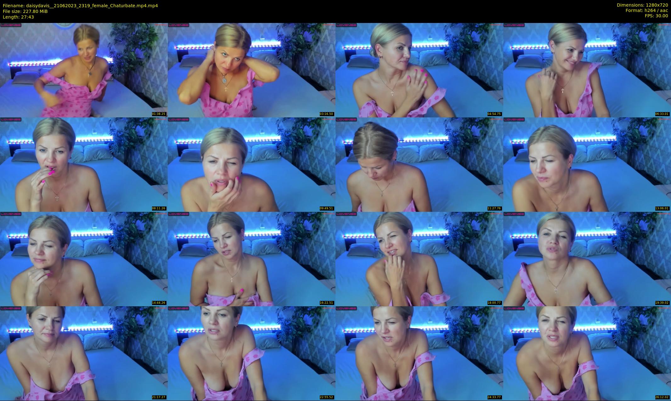 daisydavis_ — 28 minute Chaturbate female cam show recording, 720p, Jun 21, 2023