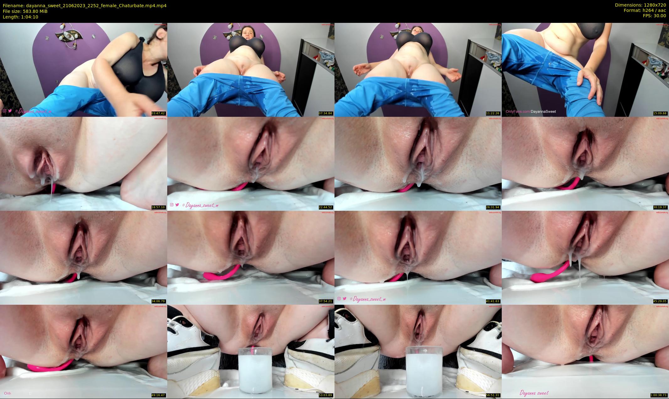 dayanna_sweet — 65 minute Chaturbate female cam show recording, 720p, Jun 21, 2023