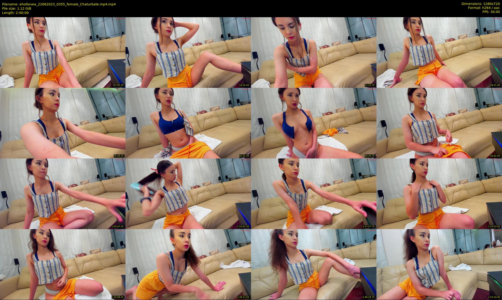 ehotlovea — 120 minute Chaturbate female cam show recording, 720p, Jun 22, 2023