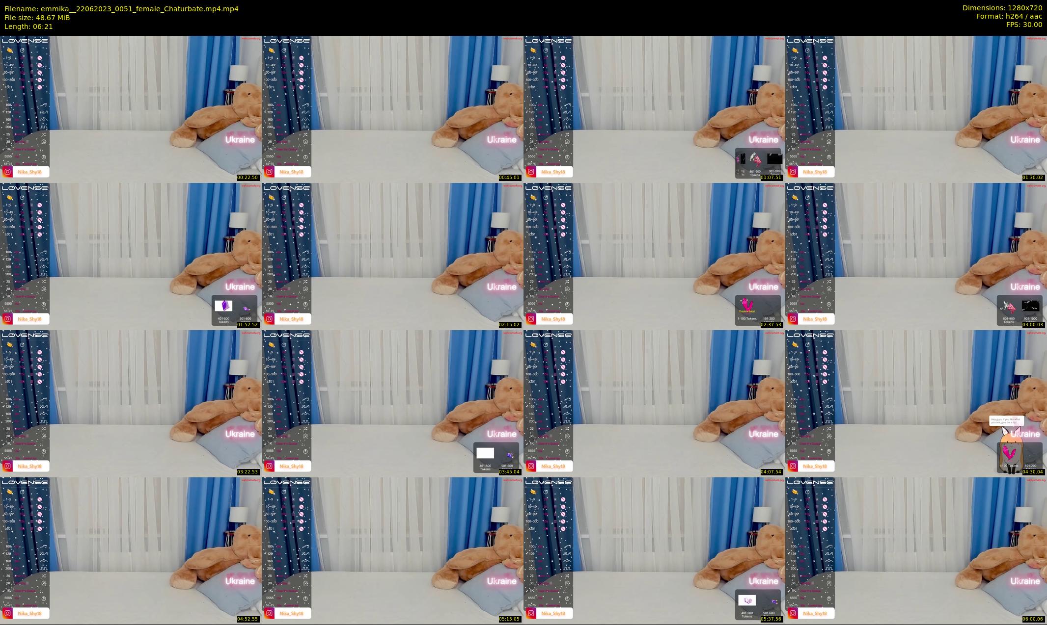 emmika_ — 7 minute Chaturbate female cam show recording, 720p, Jun 22, 2023