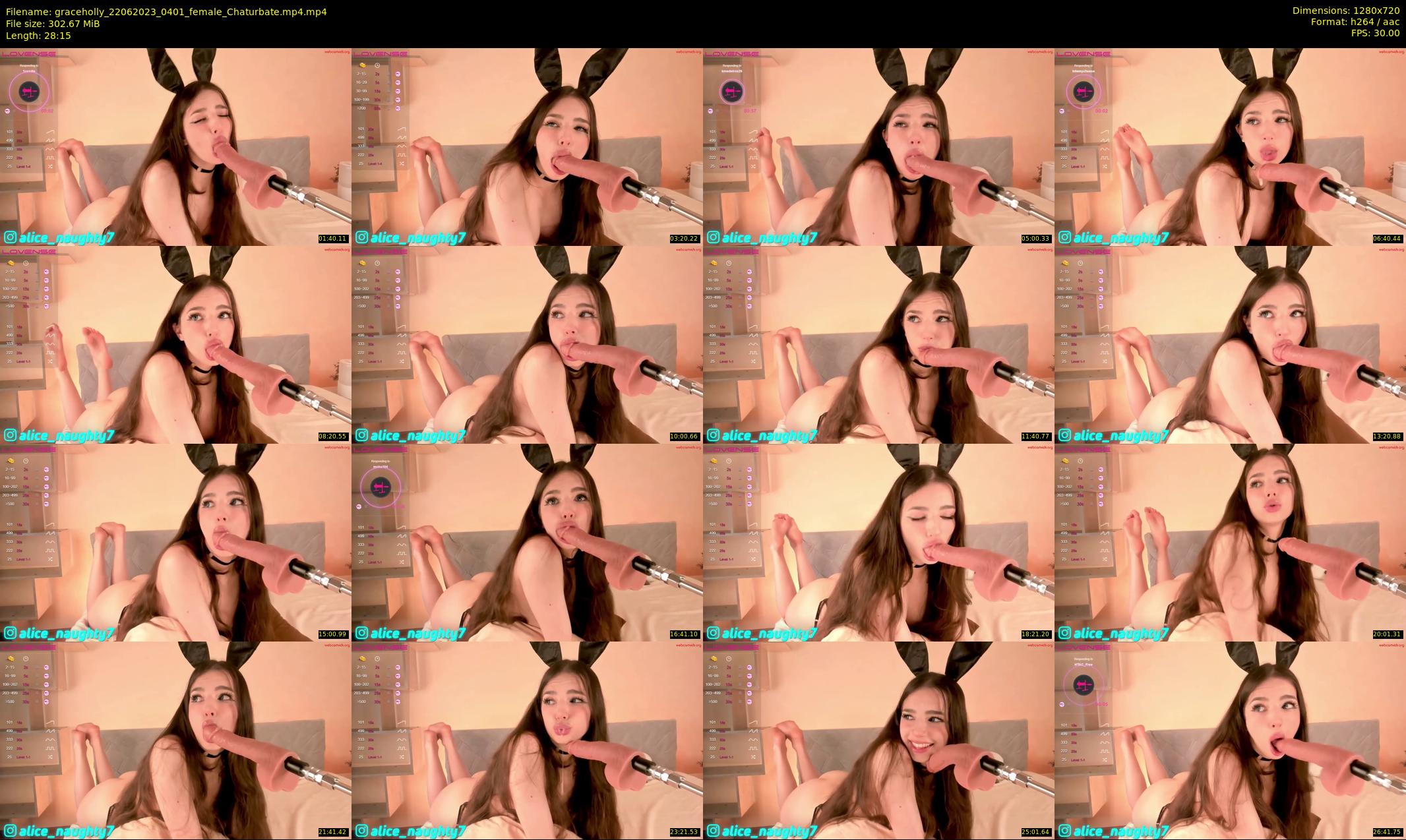 graceholly — 29 minute Chaturbate female cam show recording, 720p, Jun 22, 2023