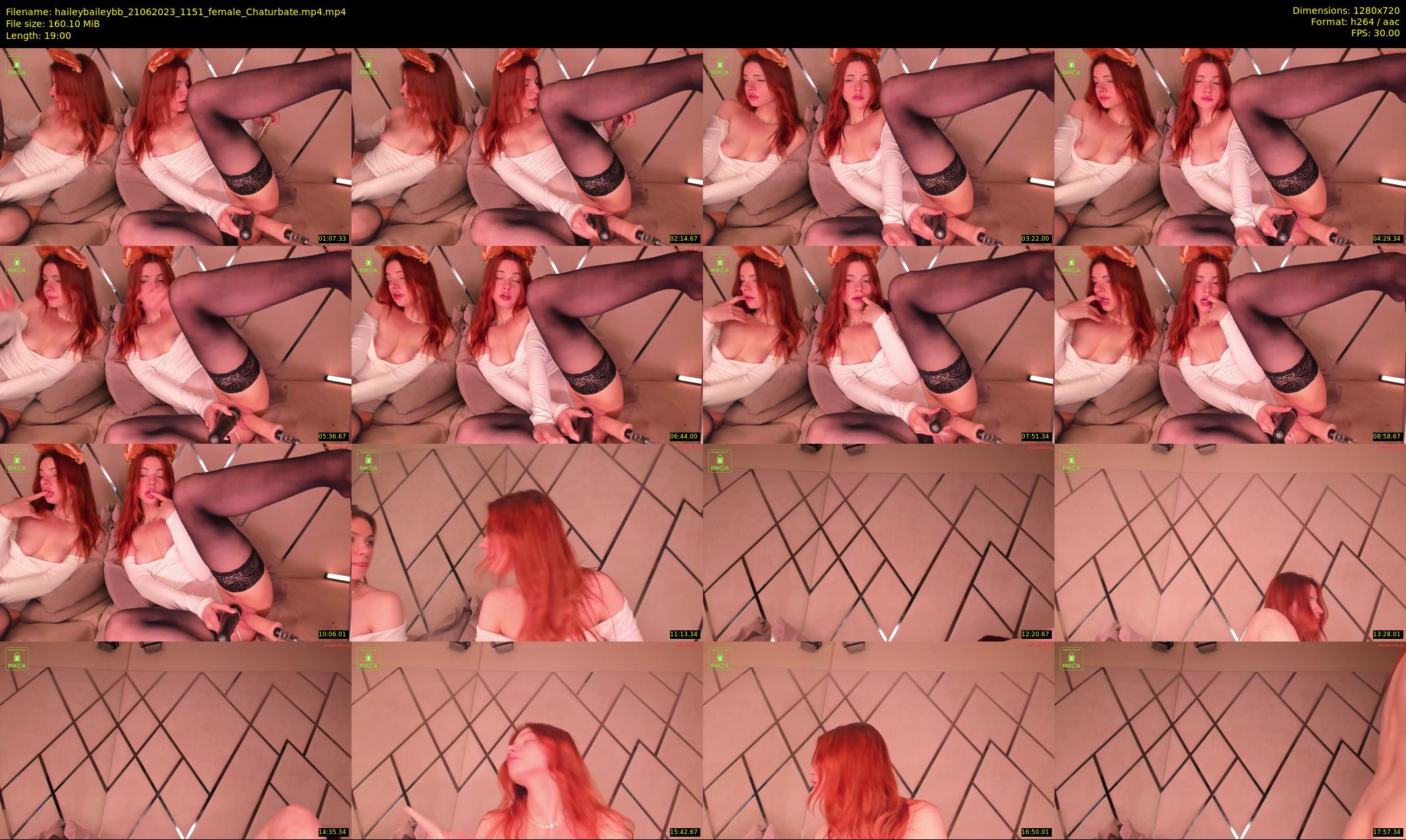 haileybaileybb — 19 minute Chaturbate female cam show recording, 720p, Jun 21, 2023