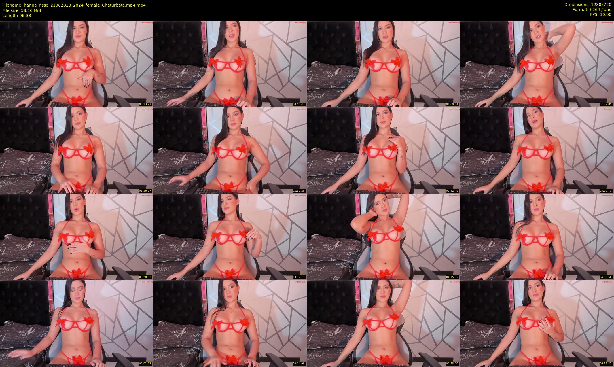 hanna_risso — 7 minute Chaturbate female cam show recording, 720p, Jun 21, 2023