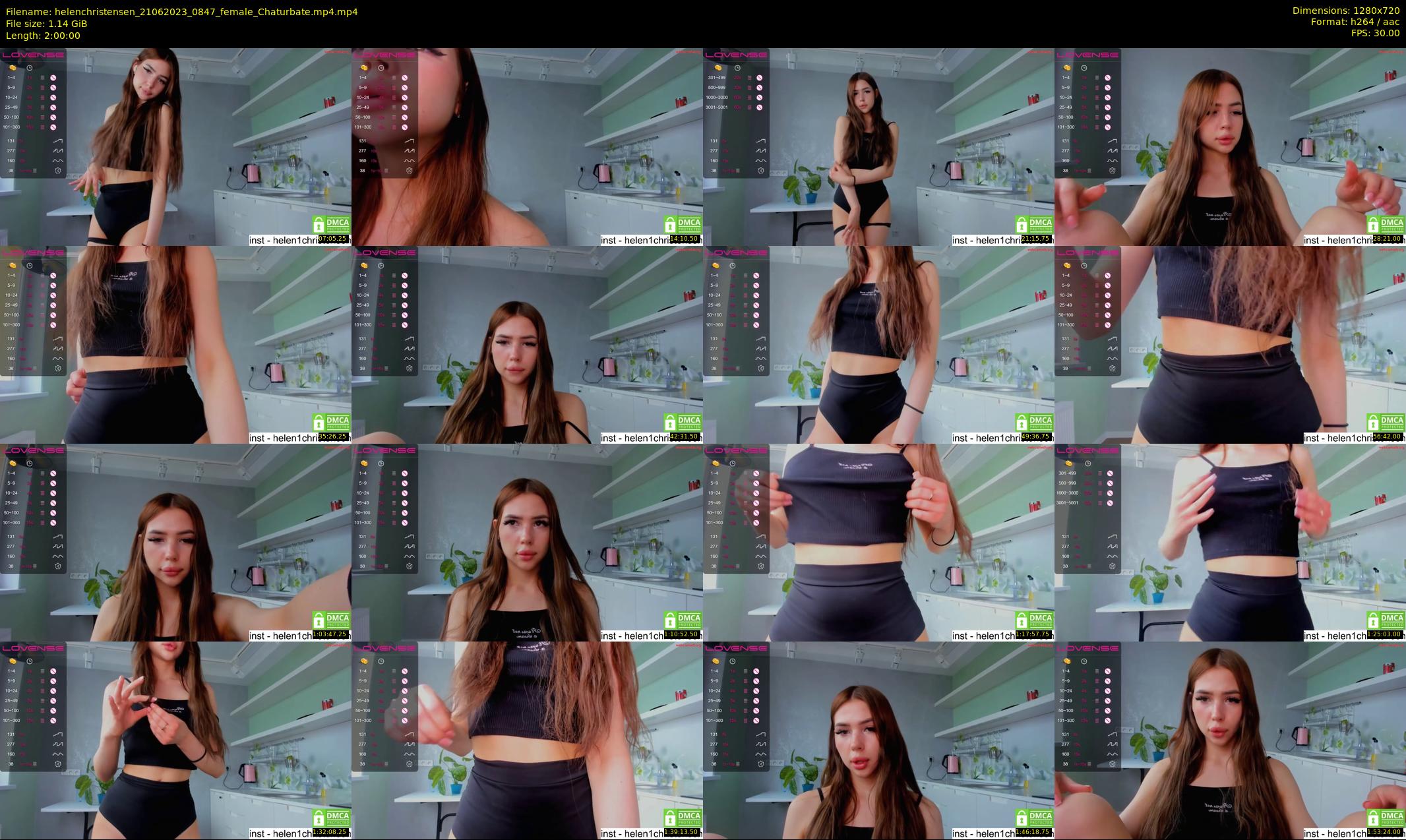 helenchristensen — 120 minute Chaturbate female cam show recording, 720p, Jun 21, 2023