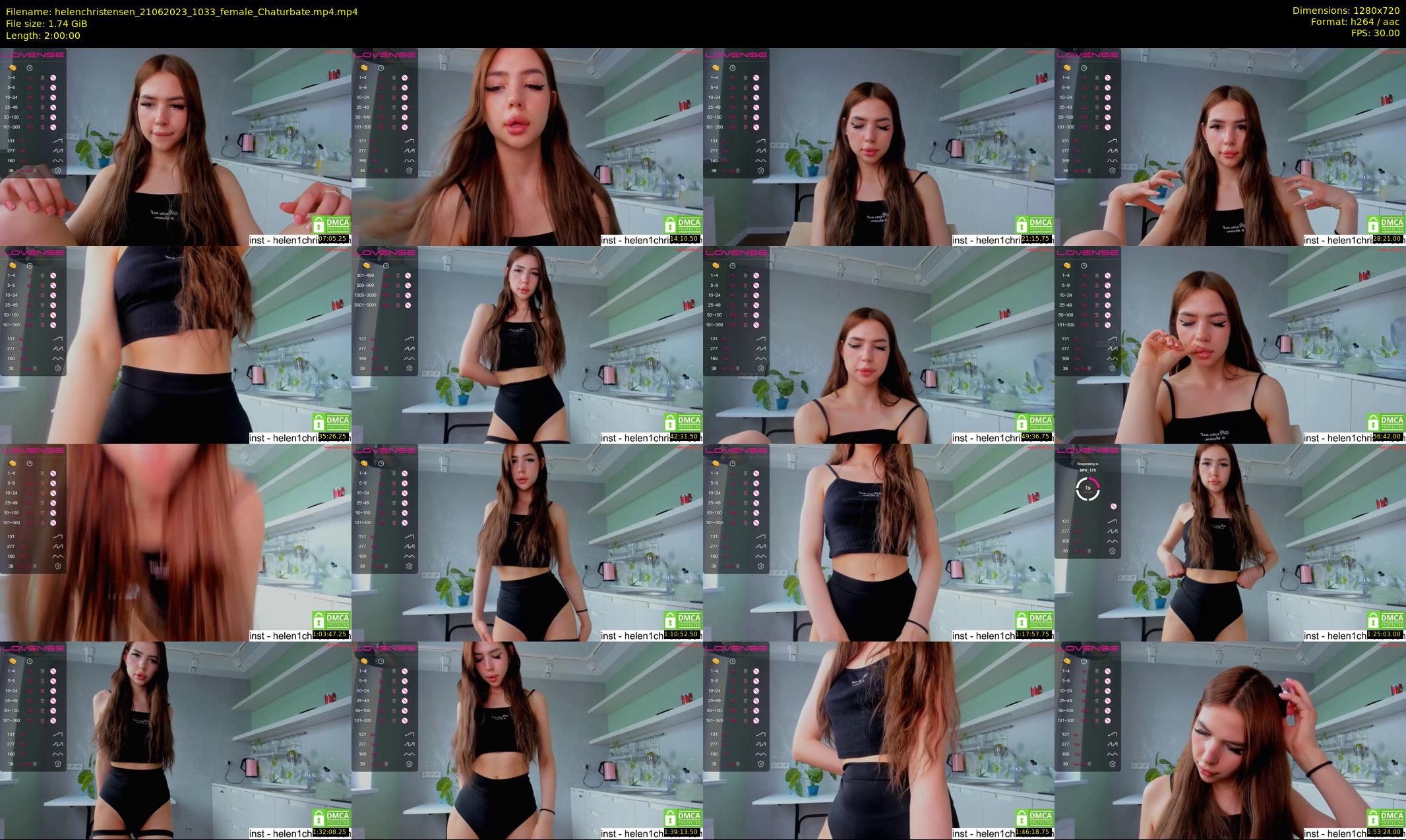 helenchristensen — 120 minute Chaturbate female cam show recording, 720p, Jun 21, 2023