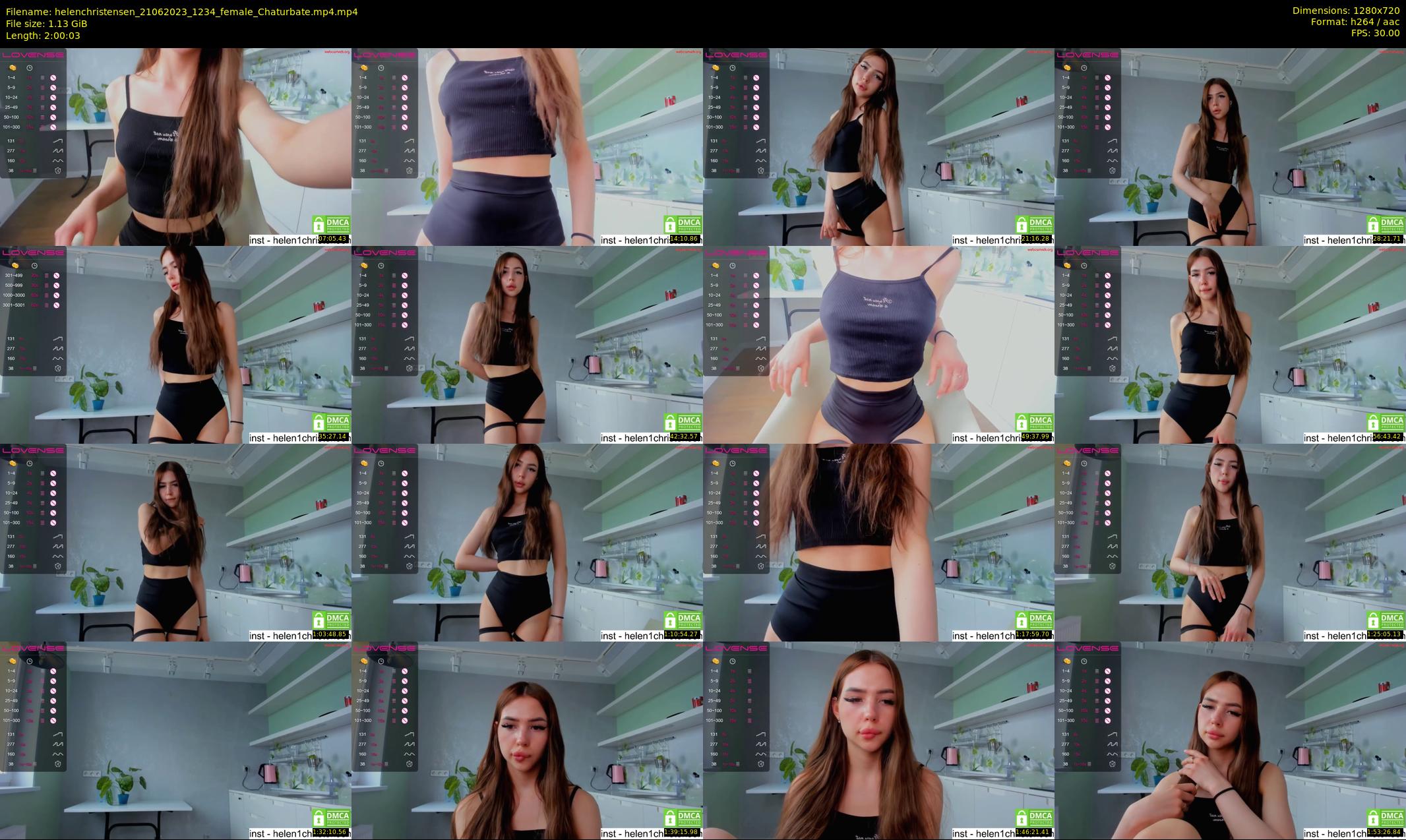 helenchristensen — 121 minute Chaturbate female cam show recording, 720p, Jun 21, 2023