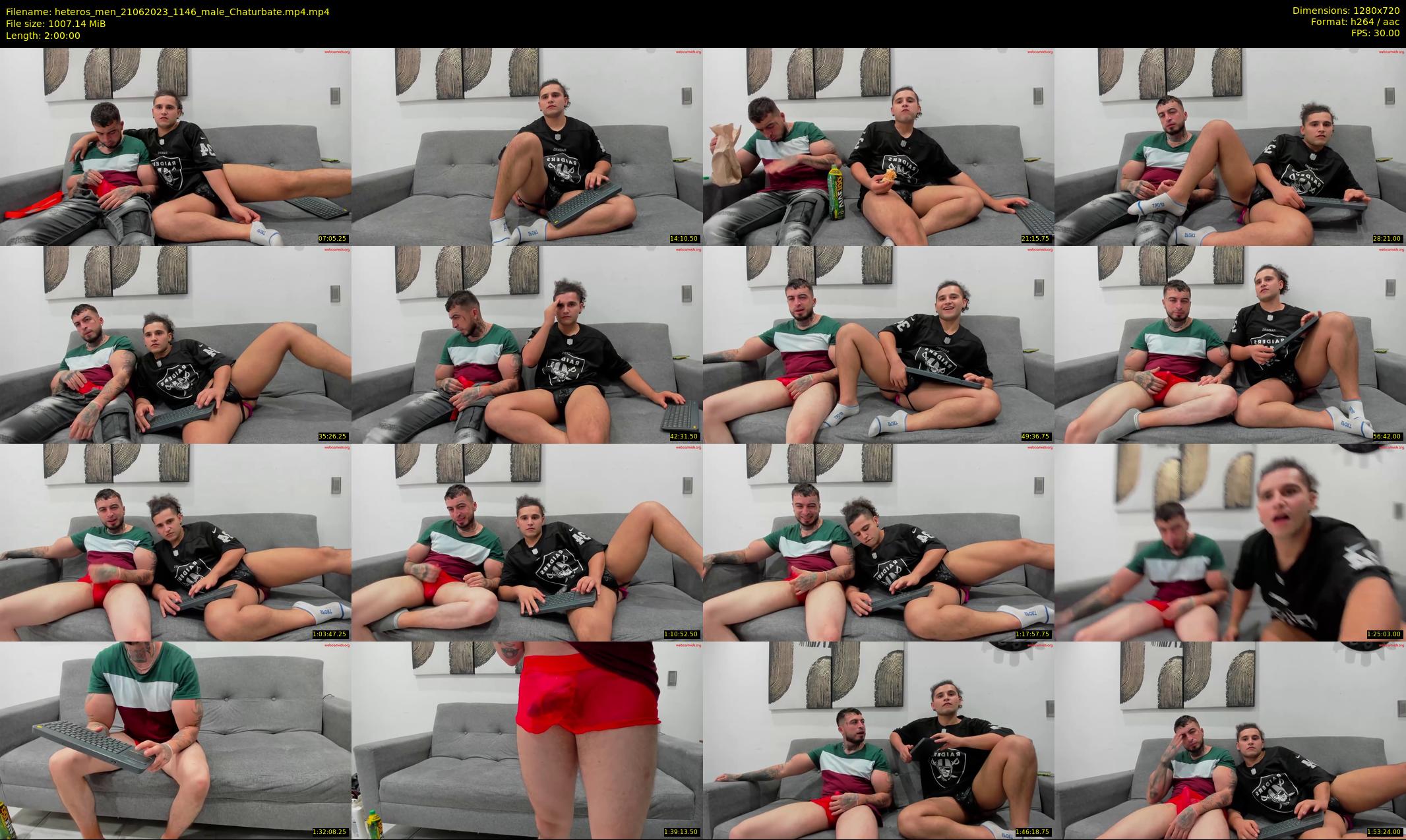 heteros_men — 120 minute Chaturbate male cam show recording, 720p, Jun 21, 2023