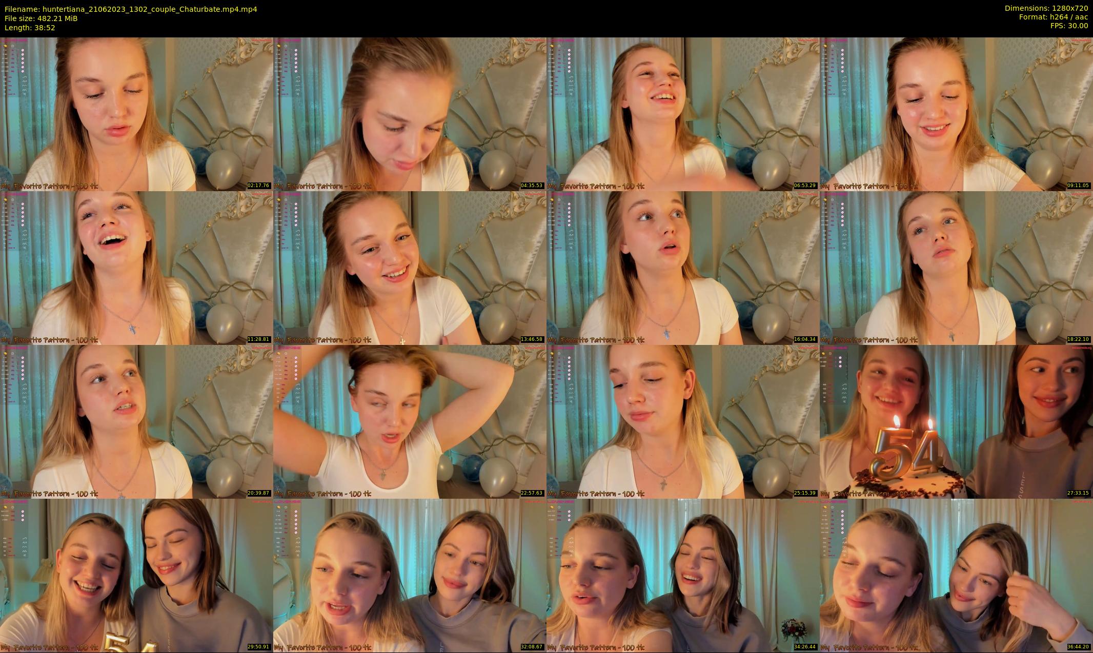 huntertiana — 39 minute Chaturbate female cam show recording, 720p, Jun 21, 2023