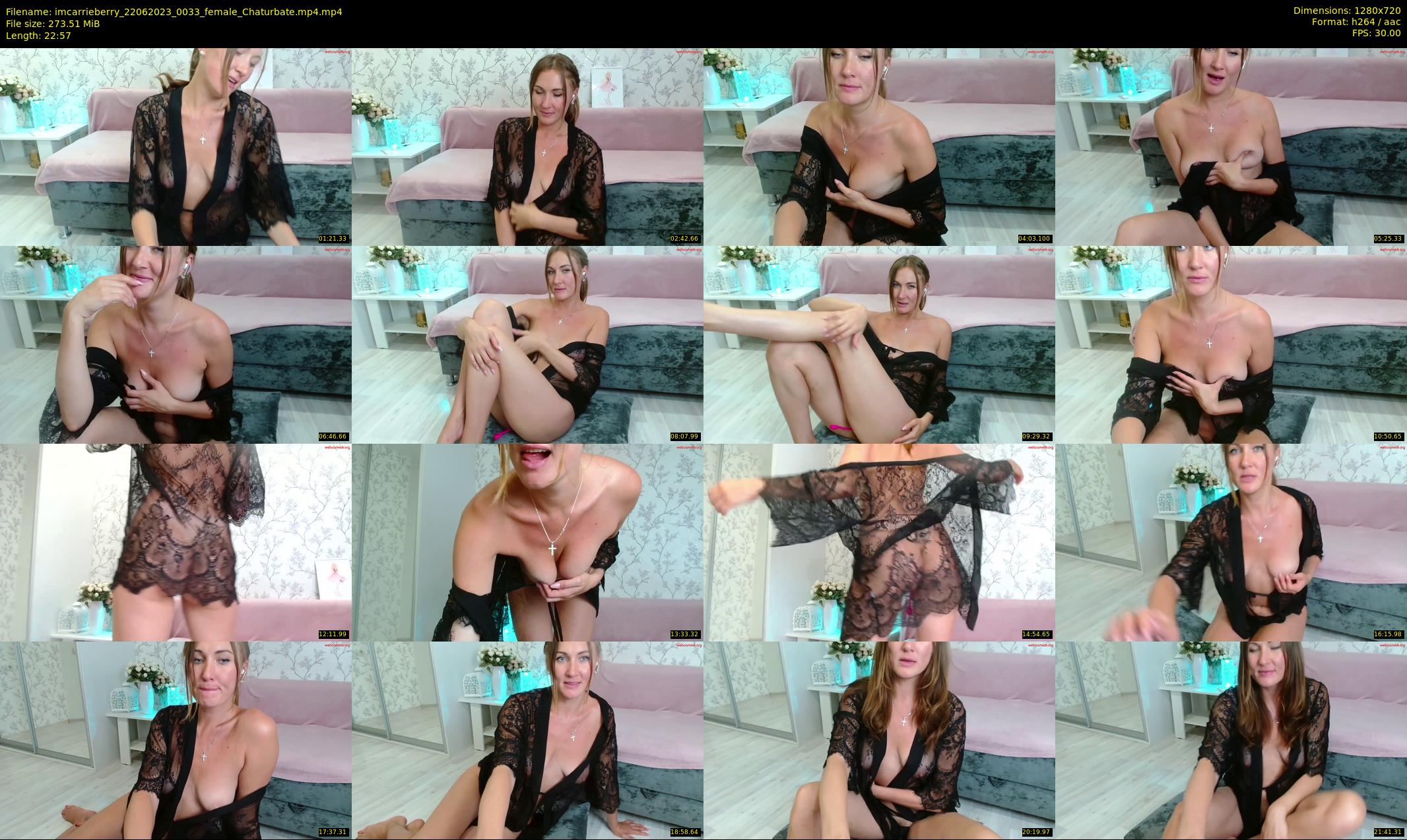 imcarrieberry — 23 minute Chaturbate female cam show recording, 720p, Jun 22, 2023