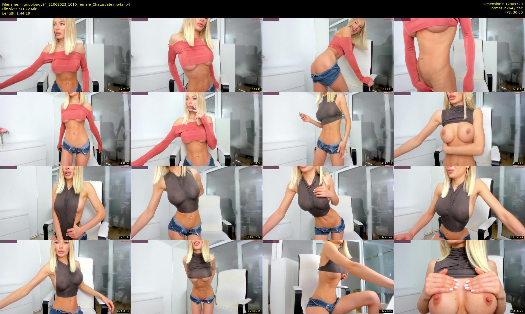 ingridblondy94 — 105 minute Chaturbate female cam show recording, 720p, Jun 21, 2023