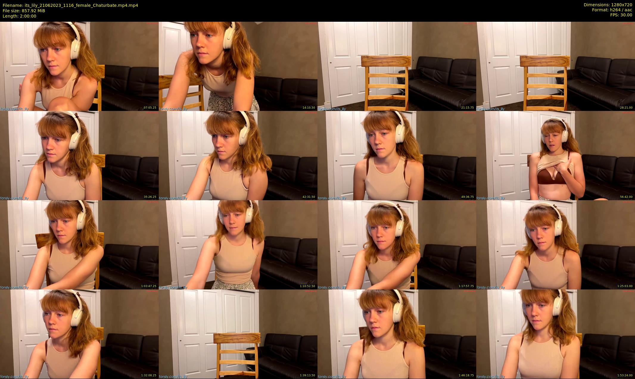 its_lily — 120 minute Chaturbate female cam show recording, 720p, Jun 21, 2023