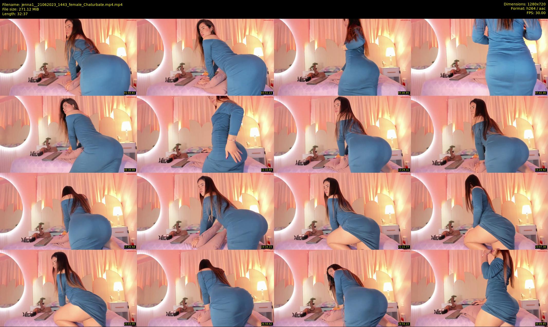 jenna1_ — 33 minute Chaturbate female cam show recording, 720p, Jun 21, 2023
