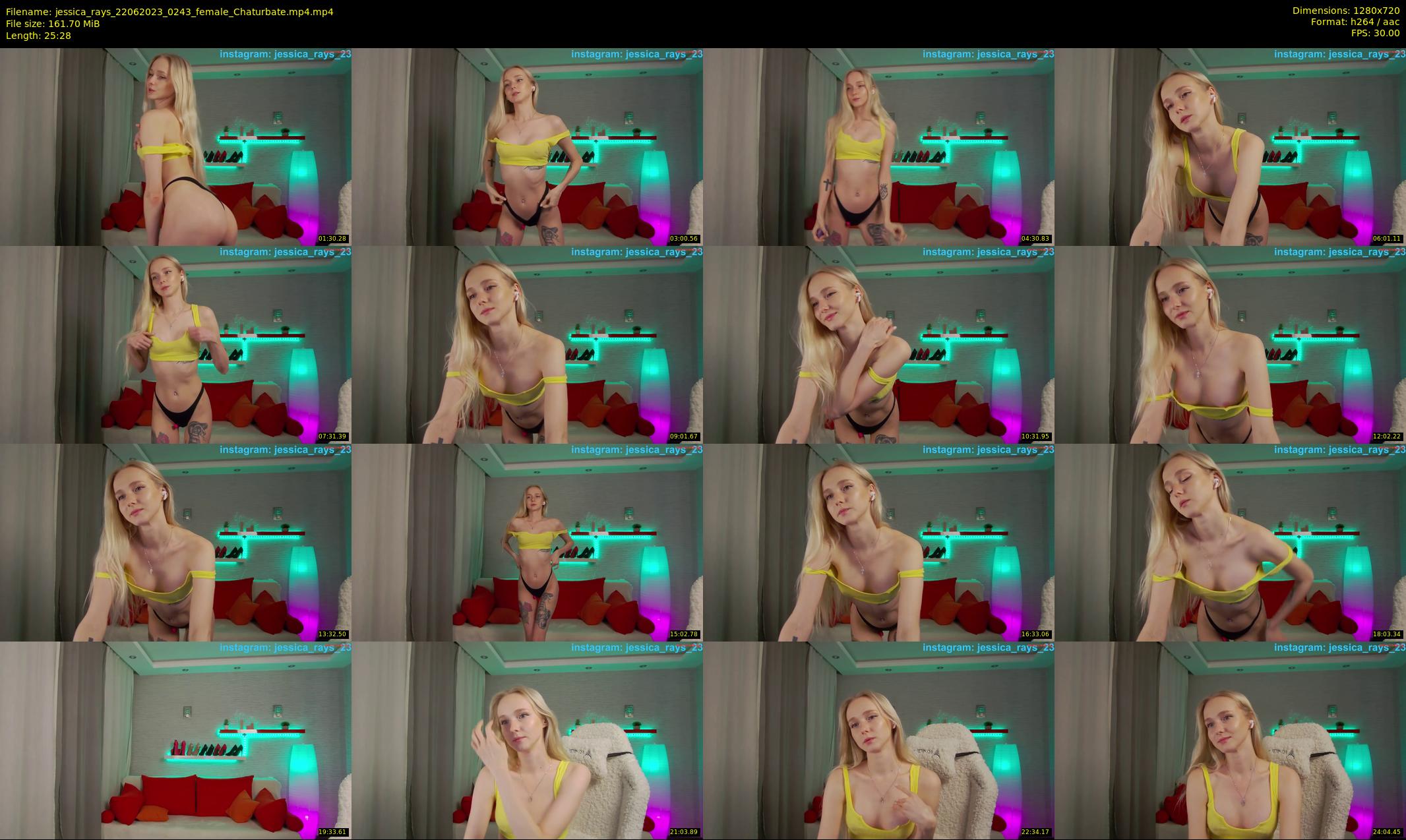 jessica_rays — 26 minute Chaturbate couple cam show recording, 720p, Jun 22, 2023
