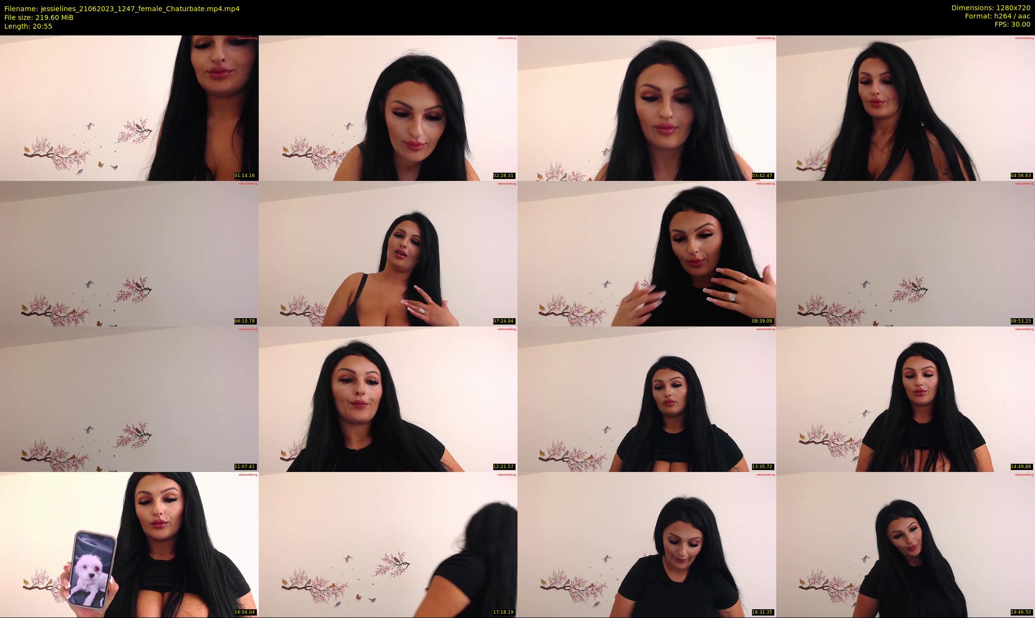jessielines — 21 minute Chaturbate female cam show recording, 720p, Jun 21, 2023