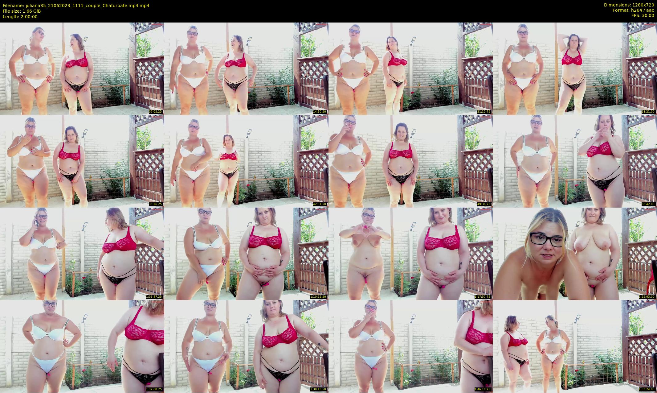 juliana35 — 120 minute Chaturbate couple cam show recording, 720p, Jun 21, 2023