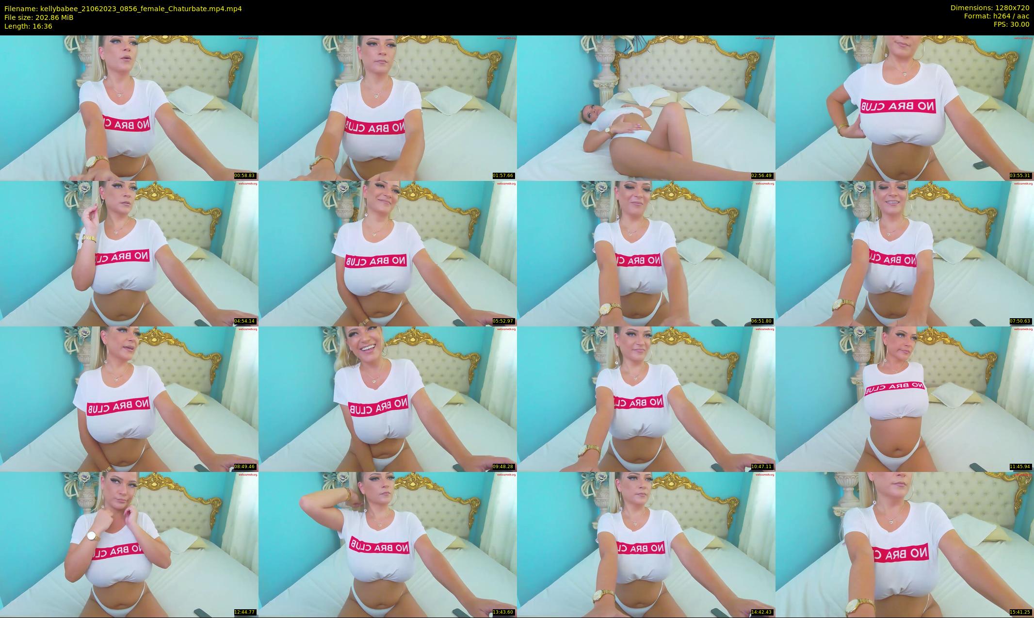 kellybabee — 17 minute Chaturbate female cam show recording, 720p, Jun 21, 2023