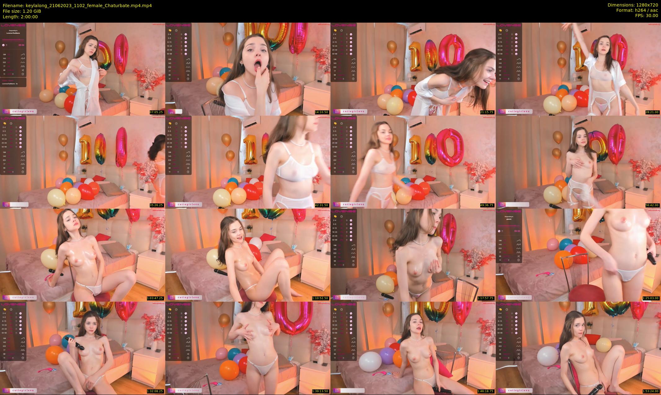 keylalong — 120 minute Chaturbate female cam show recording, 720p, Jun 21, 2023