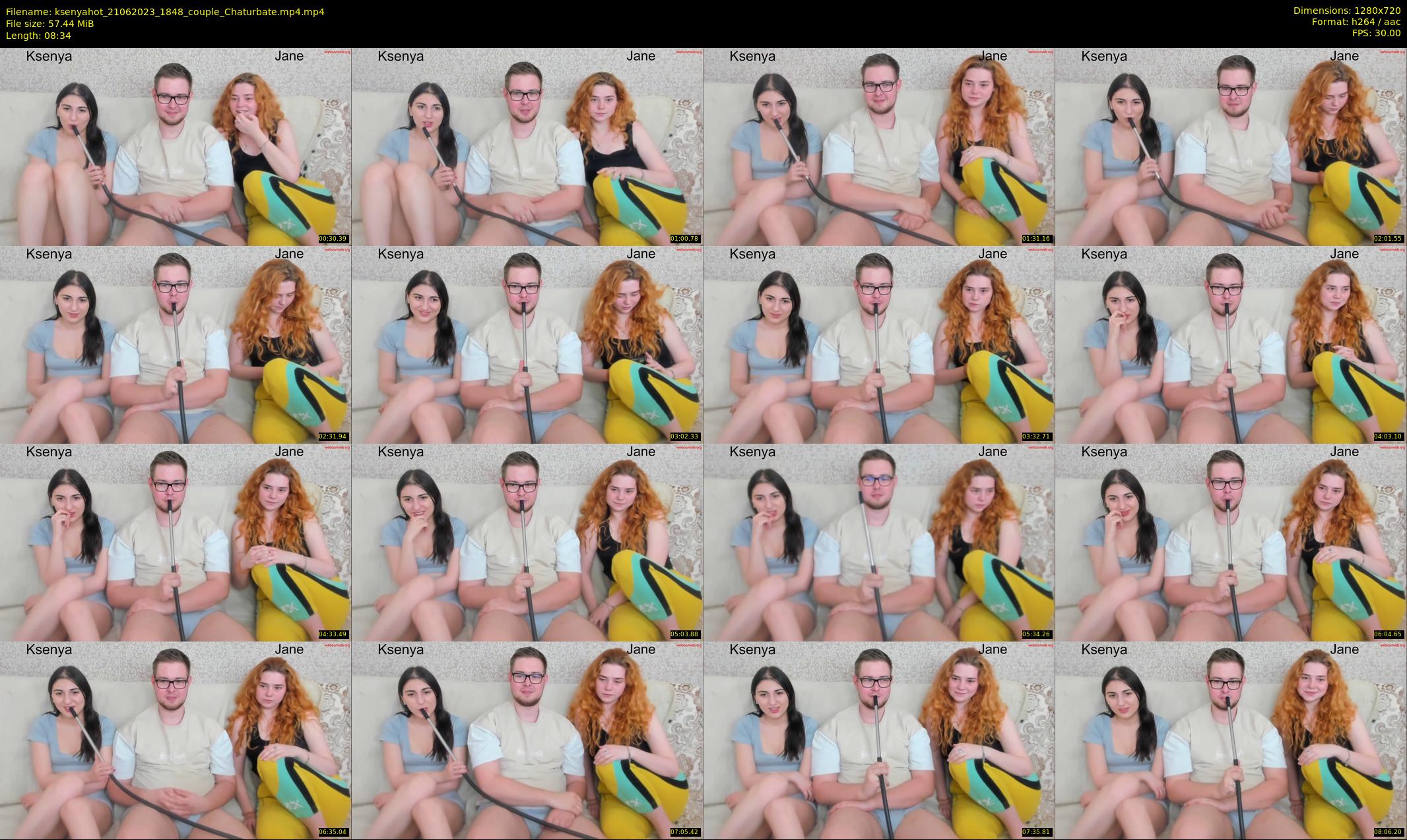 ksenyahot — 9 minute Chaturbate couple cam show recording, 720p, Jun 21, 2023