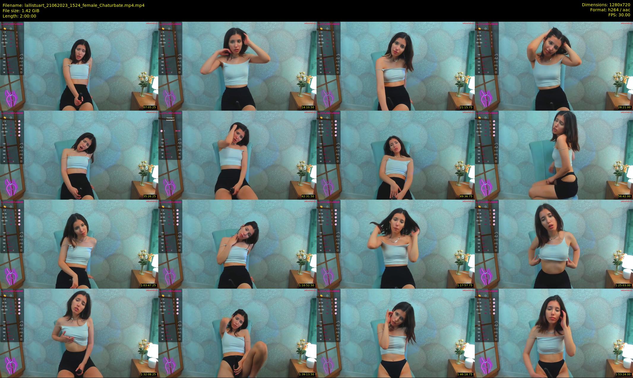 lallistuart — 120 minute Chaturbate female cam show recording, 720p, Jun 21, 2023