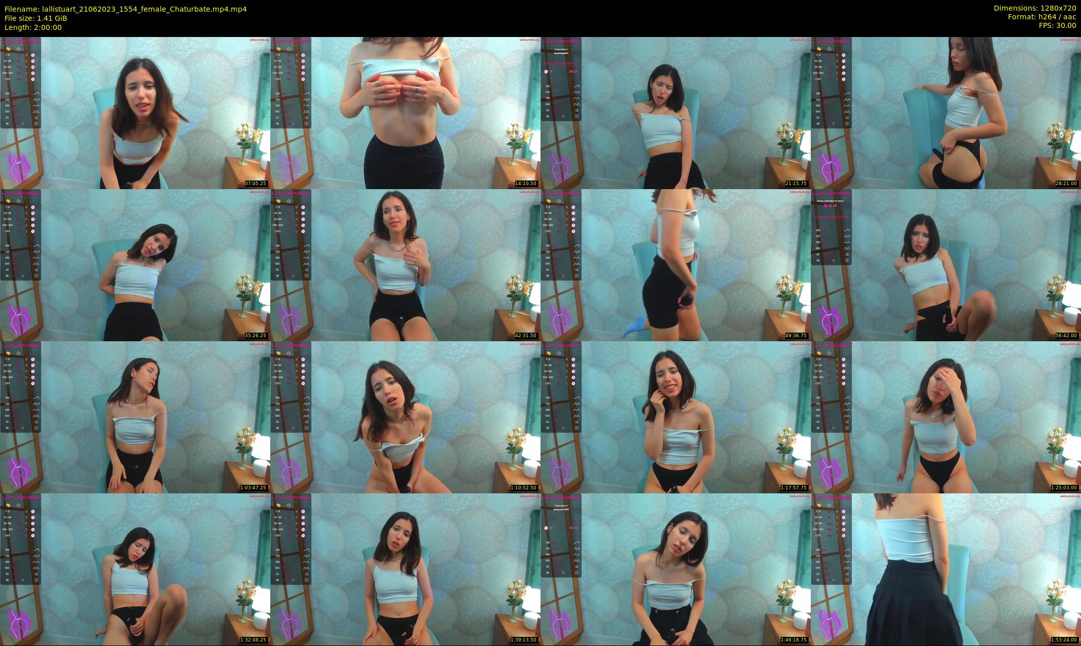 lallistuart — 120 minute Chaturbate female cam show recording, 720p, Jun 21, 2023