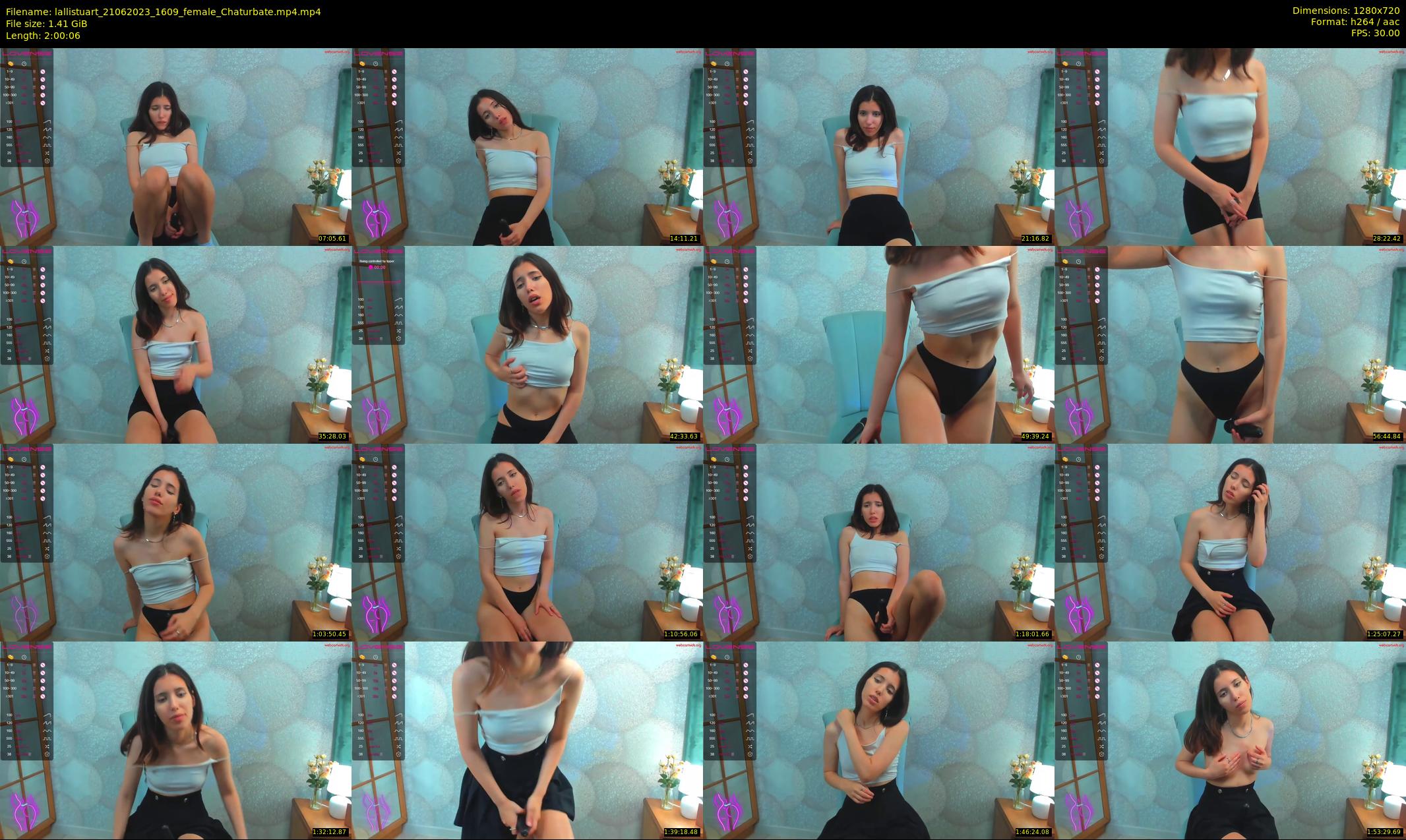 lallistuart — 121 minute Chaturbate female cam show recording, 720p, Jun 21, 2023