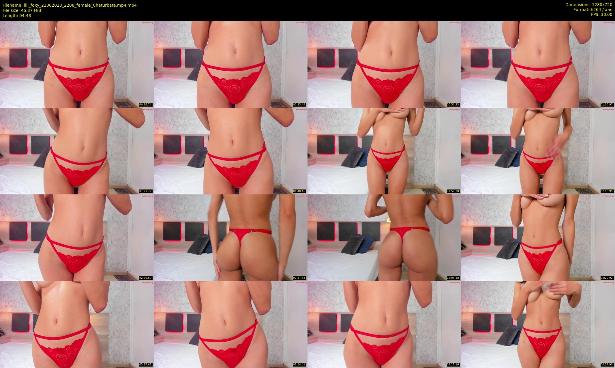 lili_foxy — 5 minute Chaturbate female cam show recording, 720p, Jun 21, 2023