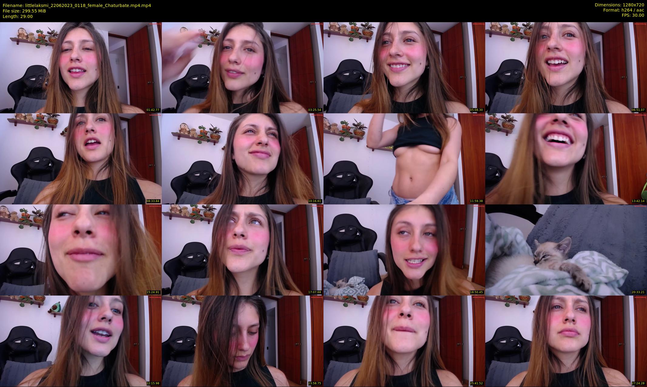 littlelaksmi — 29 minute Chaturbate female cam show recording, 720p, Jun 22, 2023
