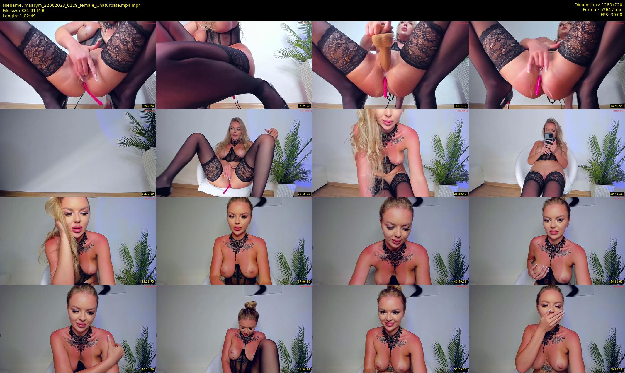 maarym — 63 minute Chaturbate couple cam show recording, 720p, Jun 22, 2023