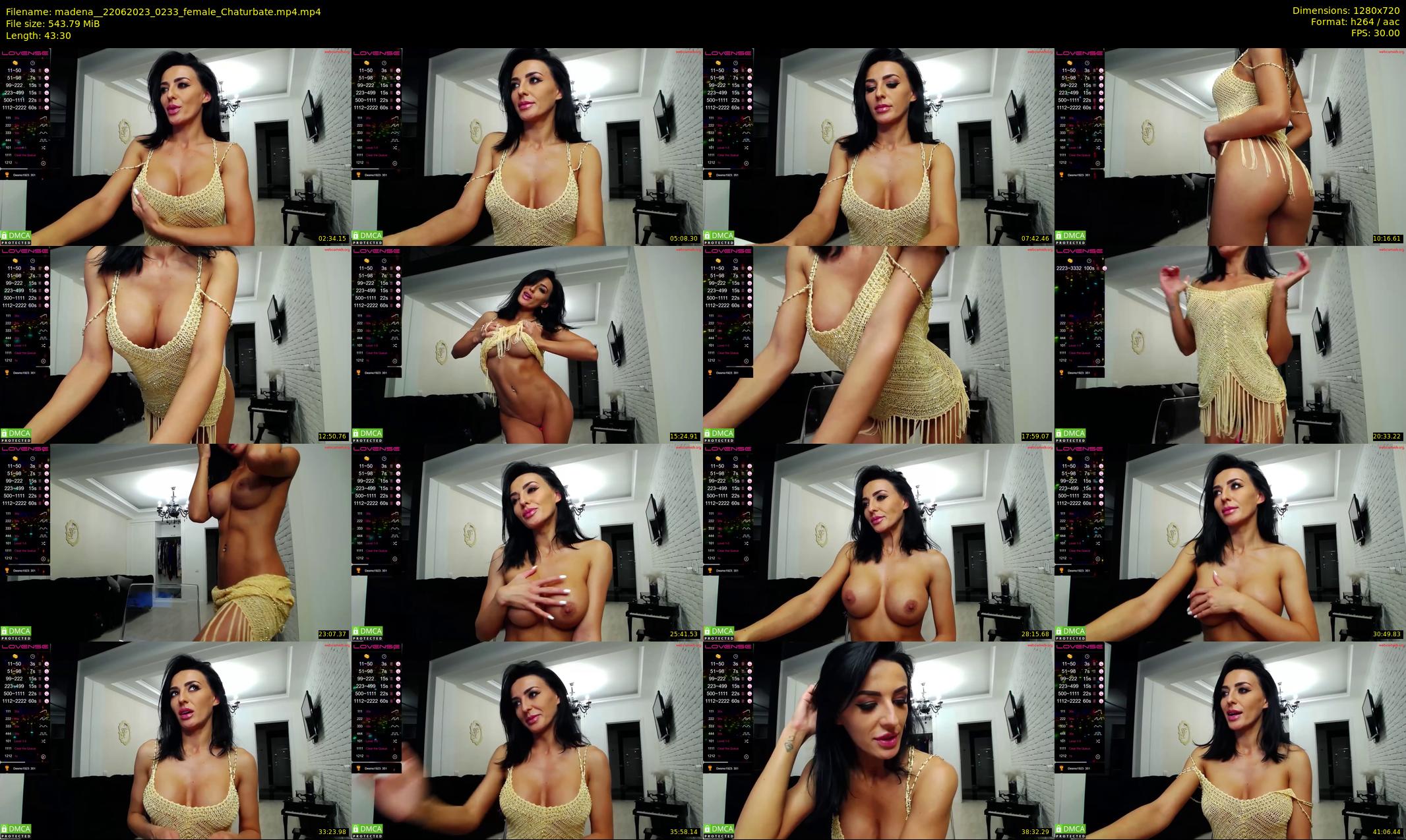 madena_ — 44 minute Chaturbate female cam show recording, 720p, Jun 22, 2023
