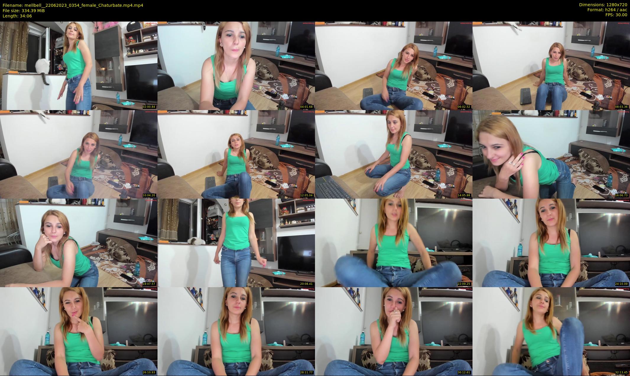 mellbell_ — 35 minute Chaturbate female cam show recording, 720p, Jun 22, 2023