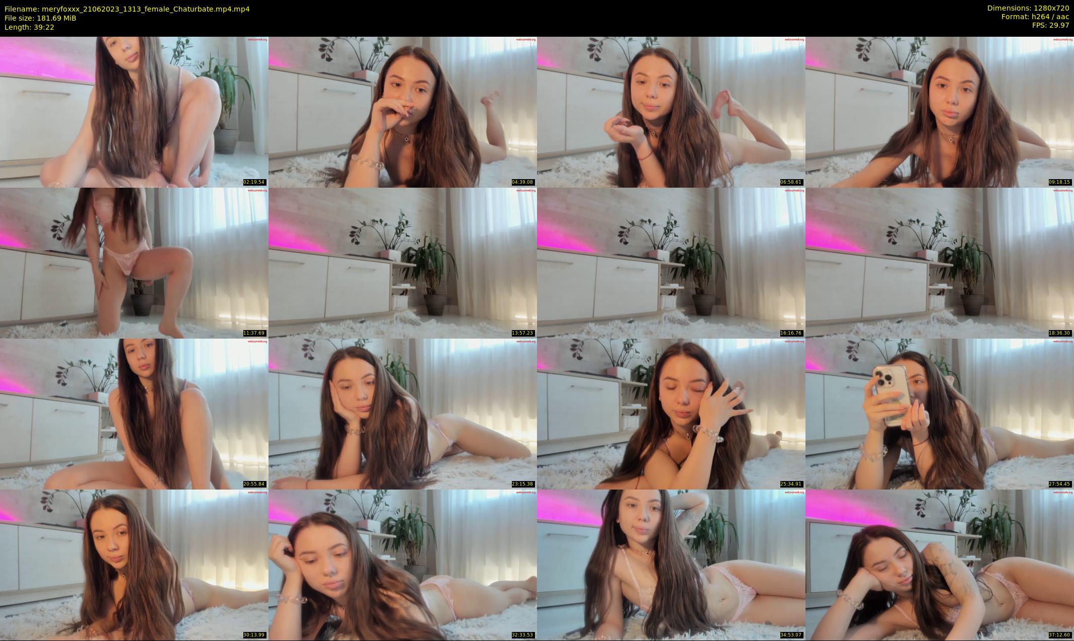 meryfoxxx — 40 minute Chaturbate female cam show recording, 720p, Jun 21, 2023