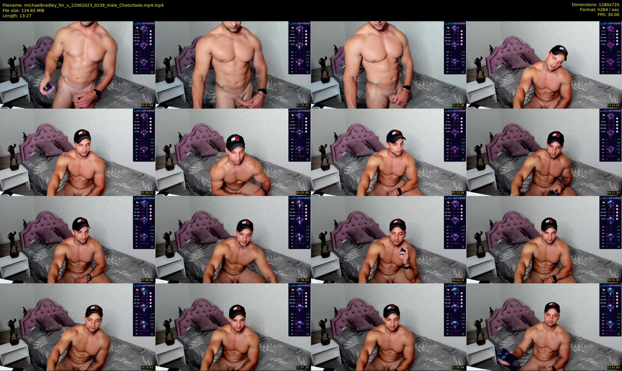 michaelbradley_for_u — 14 minute Chaturbate male cam show recording, 720p, Jun 22, 2023