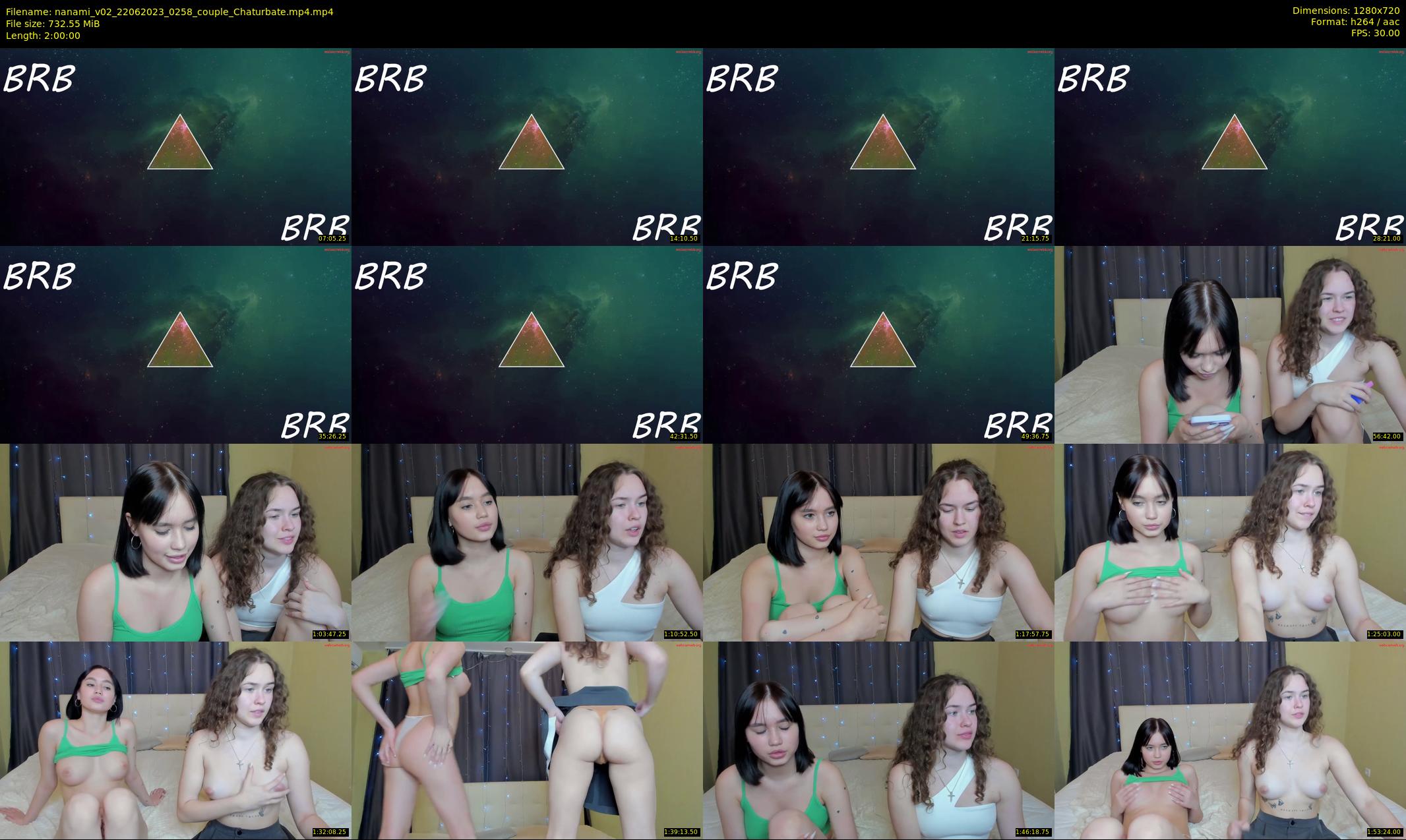 nanami_v02 — 120 minute Chaturbate couple cam show recording, 720p, Jun 22, 2023