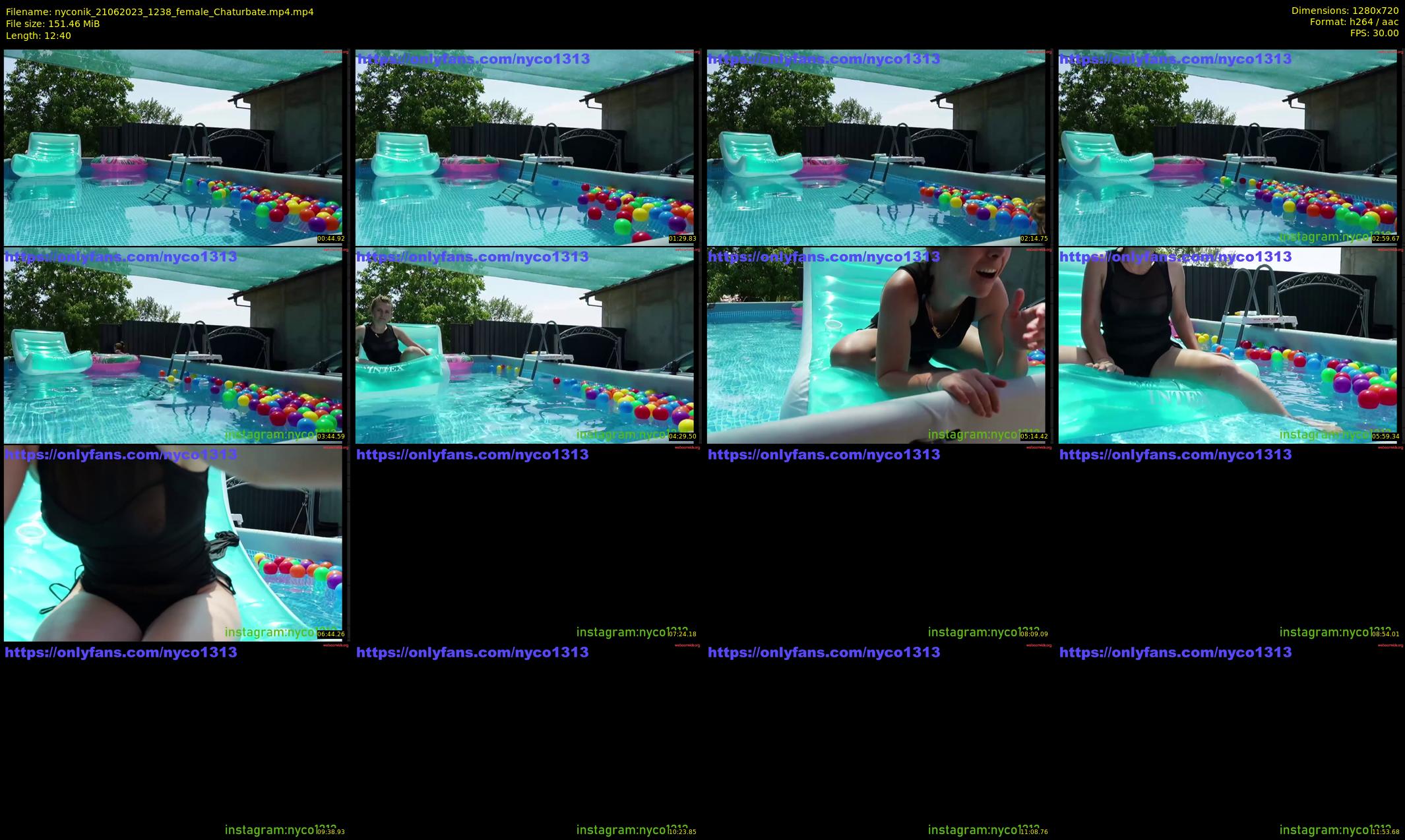 nyconik — 13 minute Chaturbate female cam show recording, 720p, Jun 21, 2023