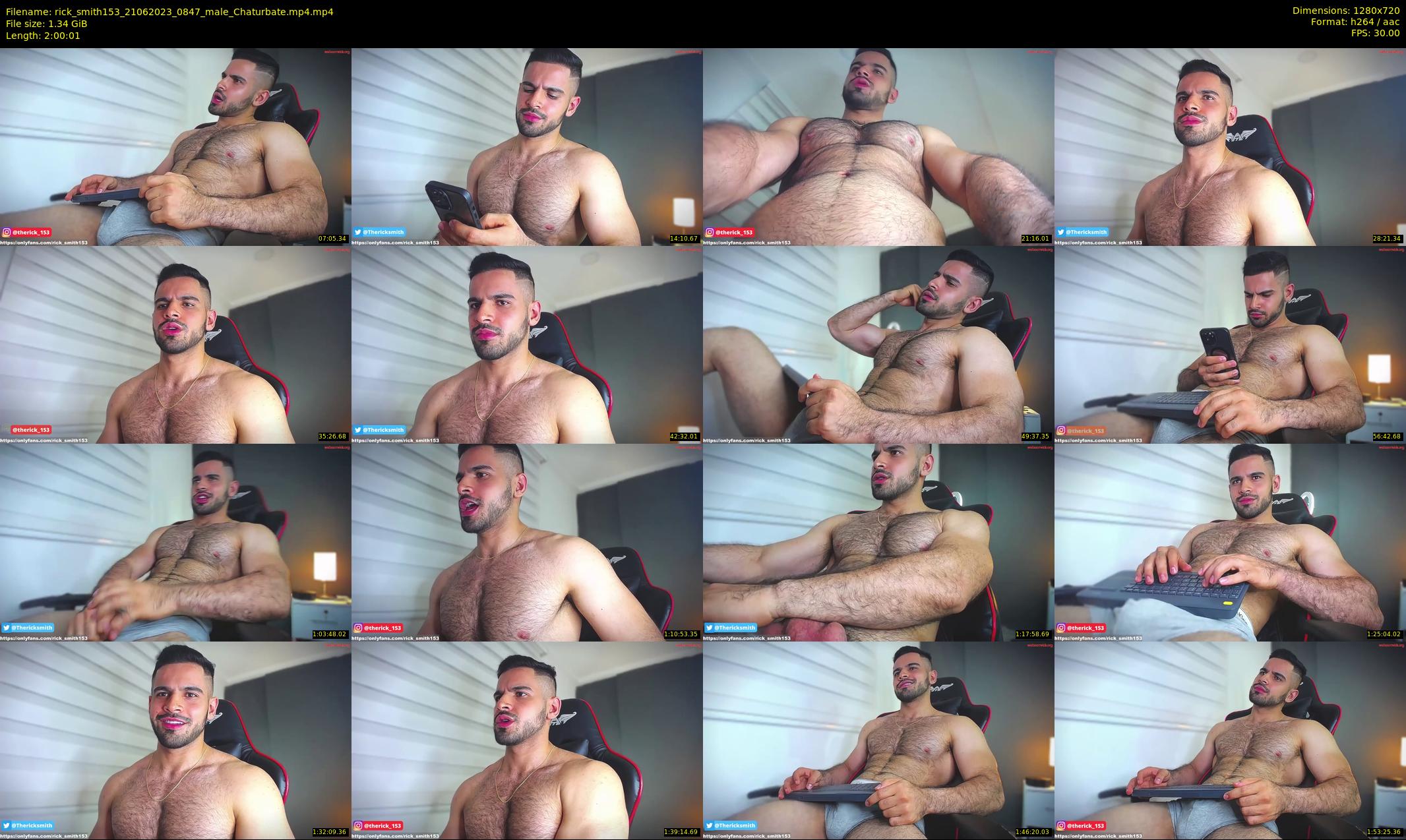 rick_smith153 — 121 minute Chaturbate male cam show recording, 720p, Jun 21, 2023