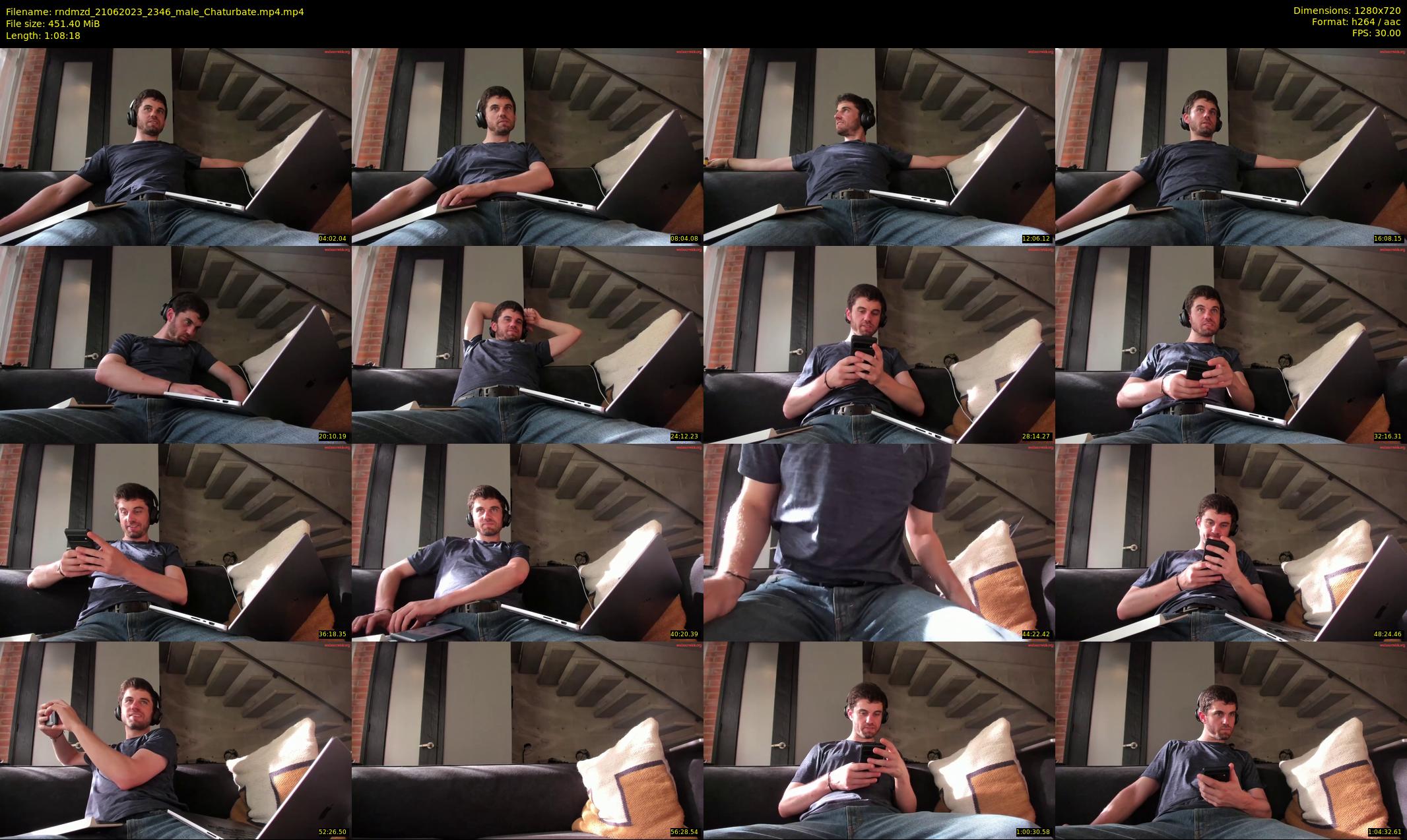 rndmzd — 69 minute Chaturbate male cam show recording, 720p, Jun 21, 2023